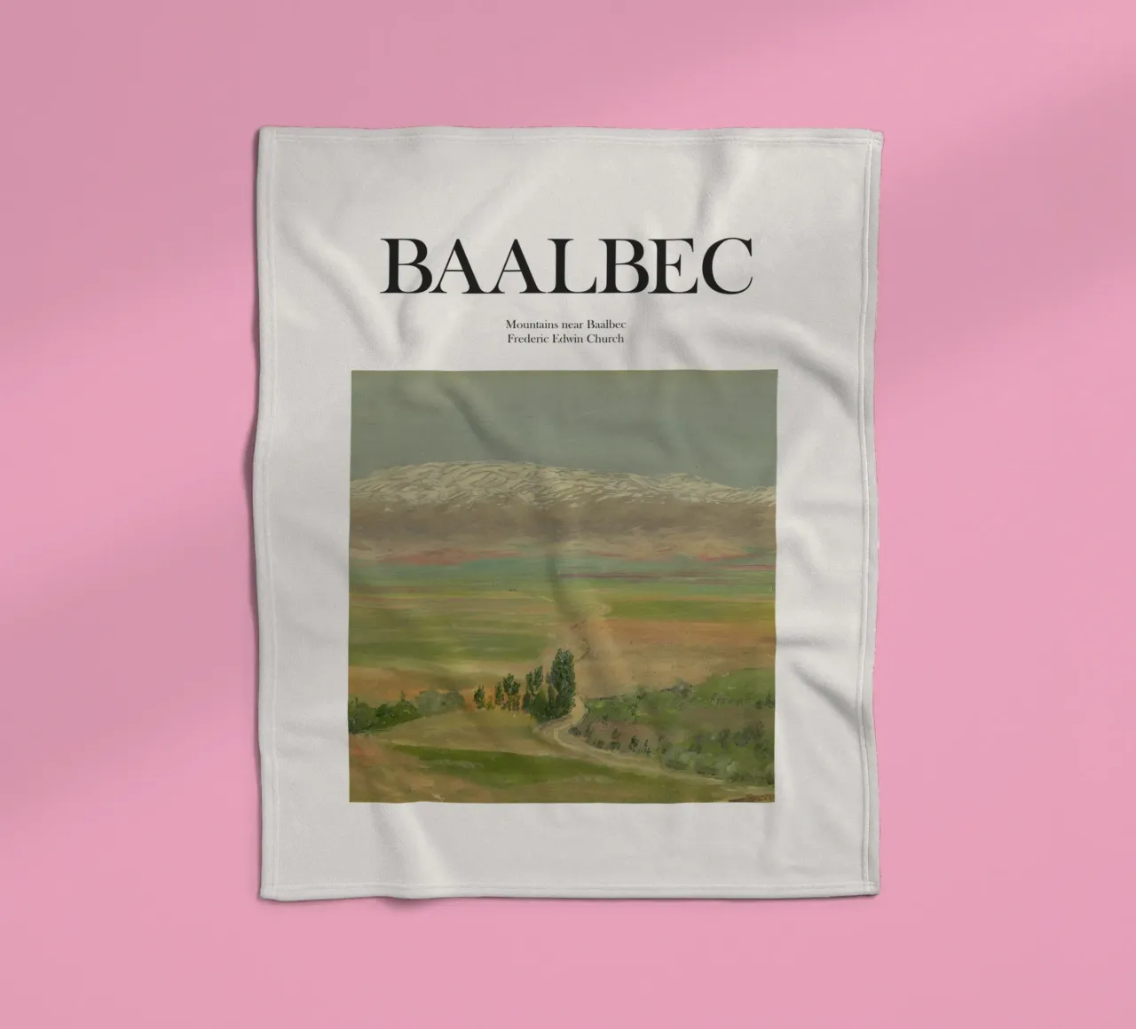 Baalbec, Libano coperta in pile da Vintagrafica