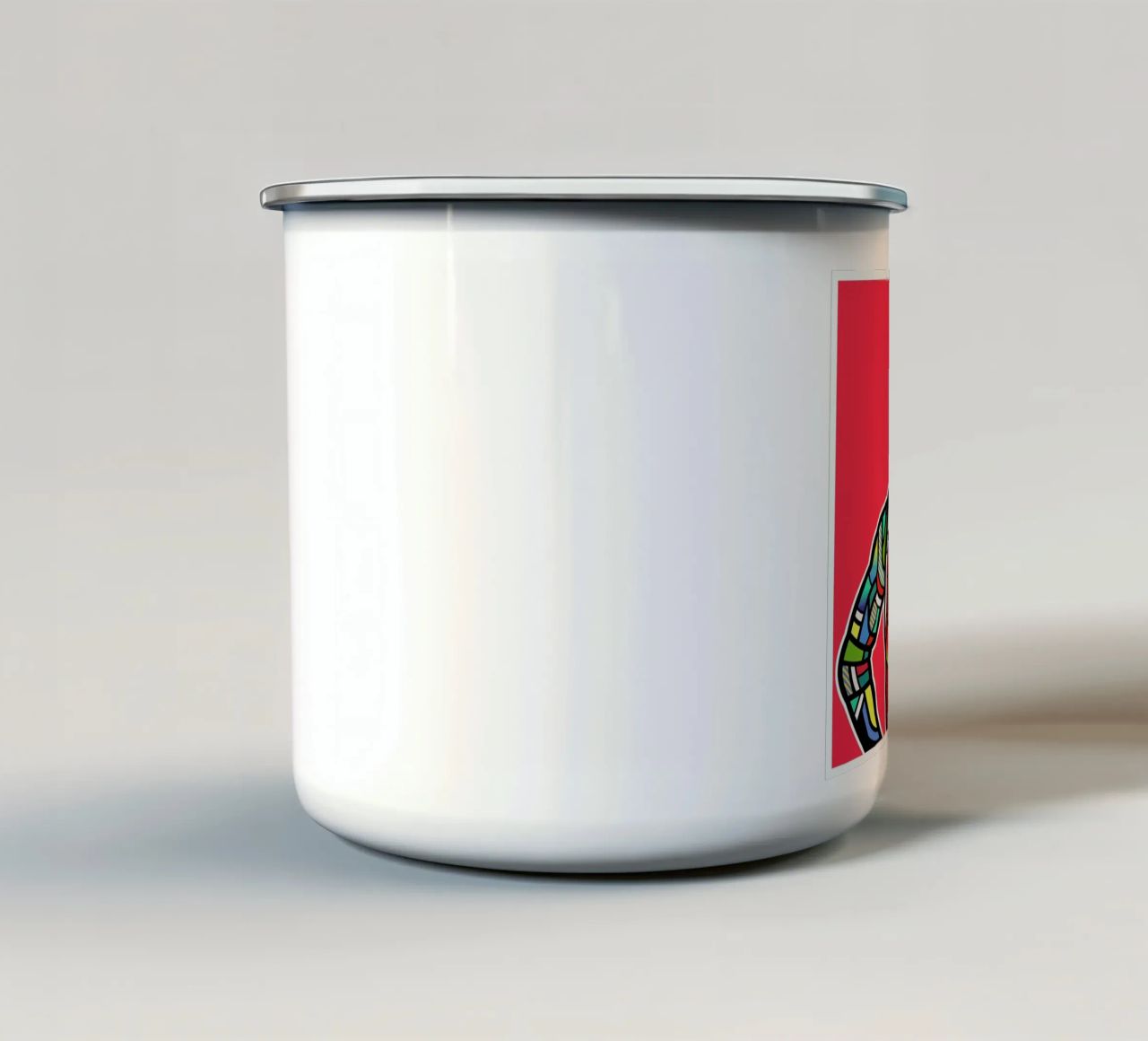Jordan tazza in smalto da Van Orton Design
