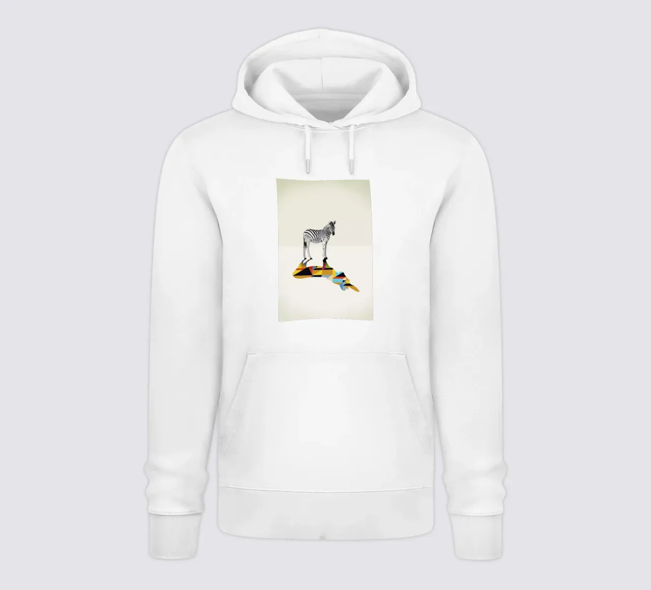 Walking Shadow - Zebra felpa con cappuccio da Jason Ratliff