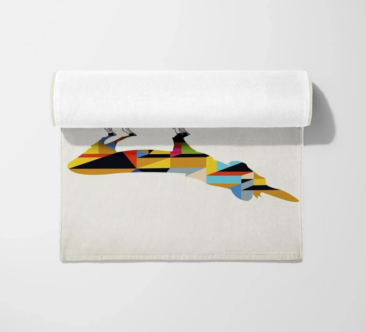 Walking Shadow - Zebra telo mare da Jason Ratliff