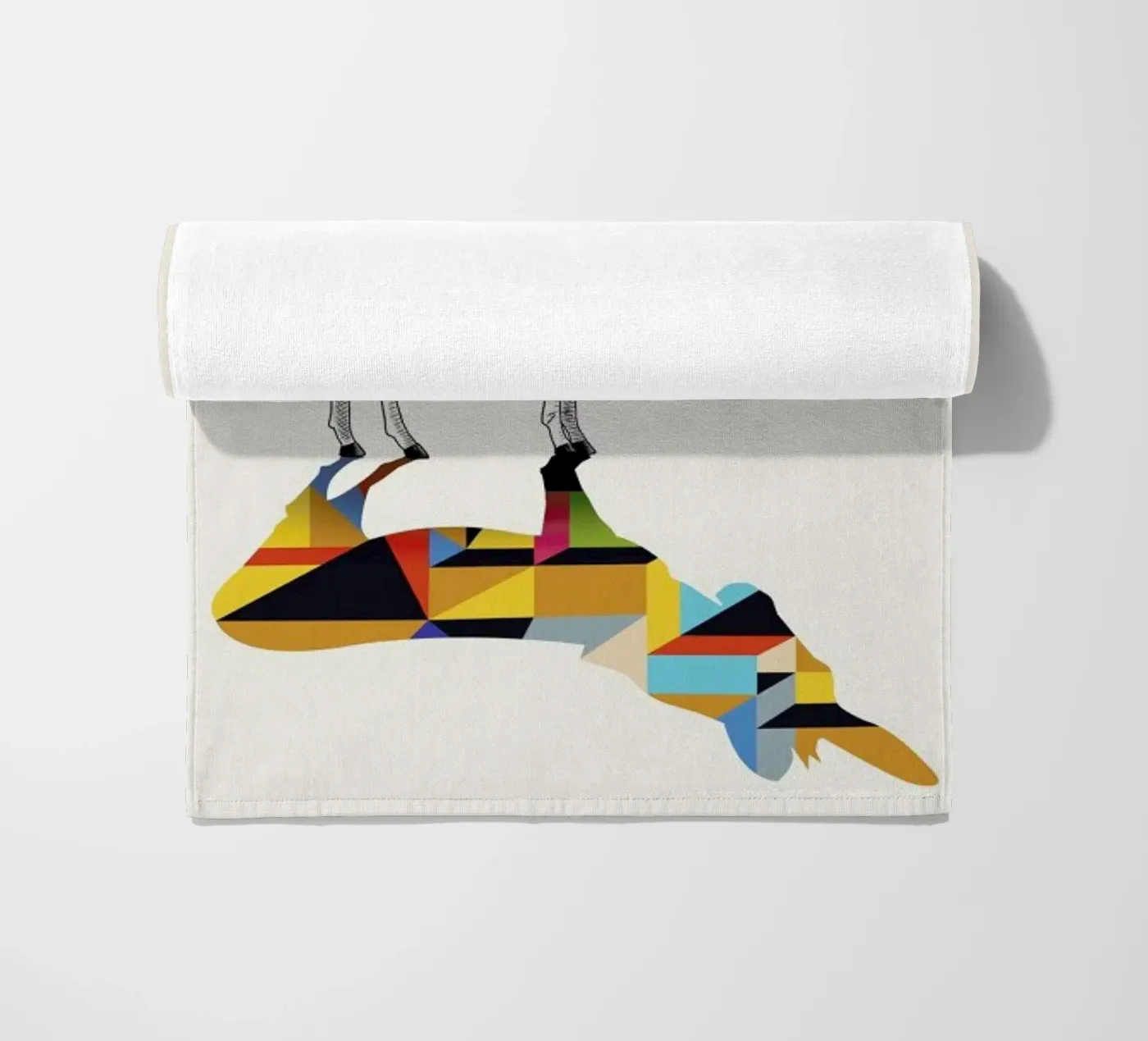 Walking Shadow - Zebra telo mare da Jason Ratliff