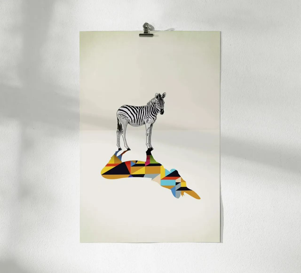 Walking Shadow - Zebra carta hahnemühle da Jason Ratliff