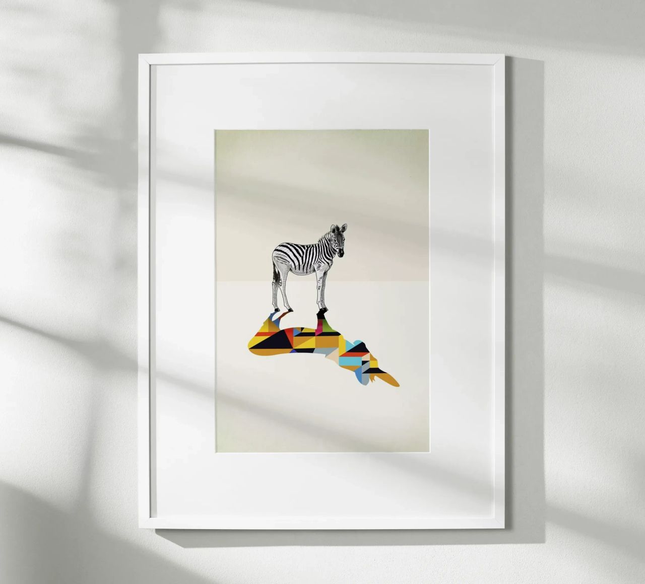 Walking Shadow - Zebra carta hahnemühle da Jason Ratliff