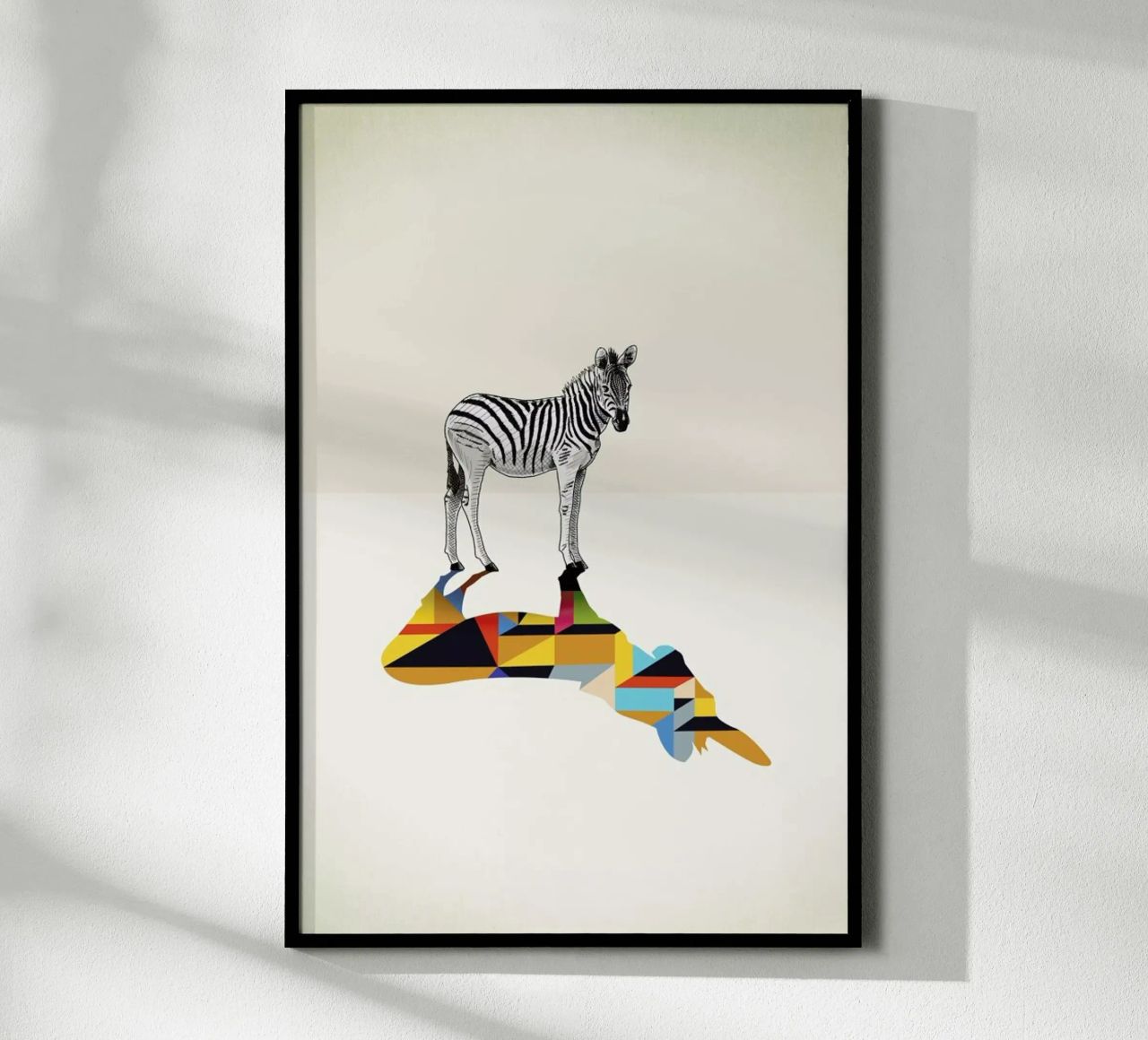 Walking Shadow - Zebra carta hahnemühle da Jason Ratliff