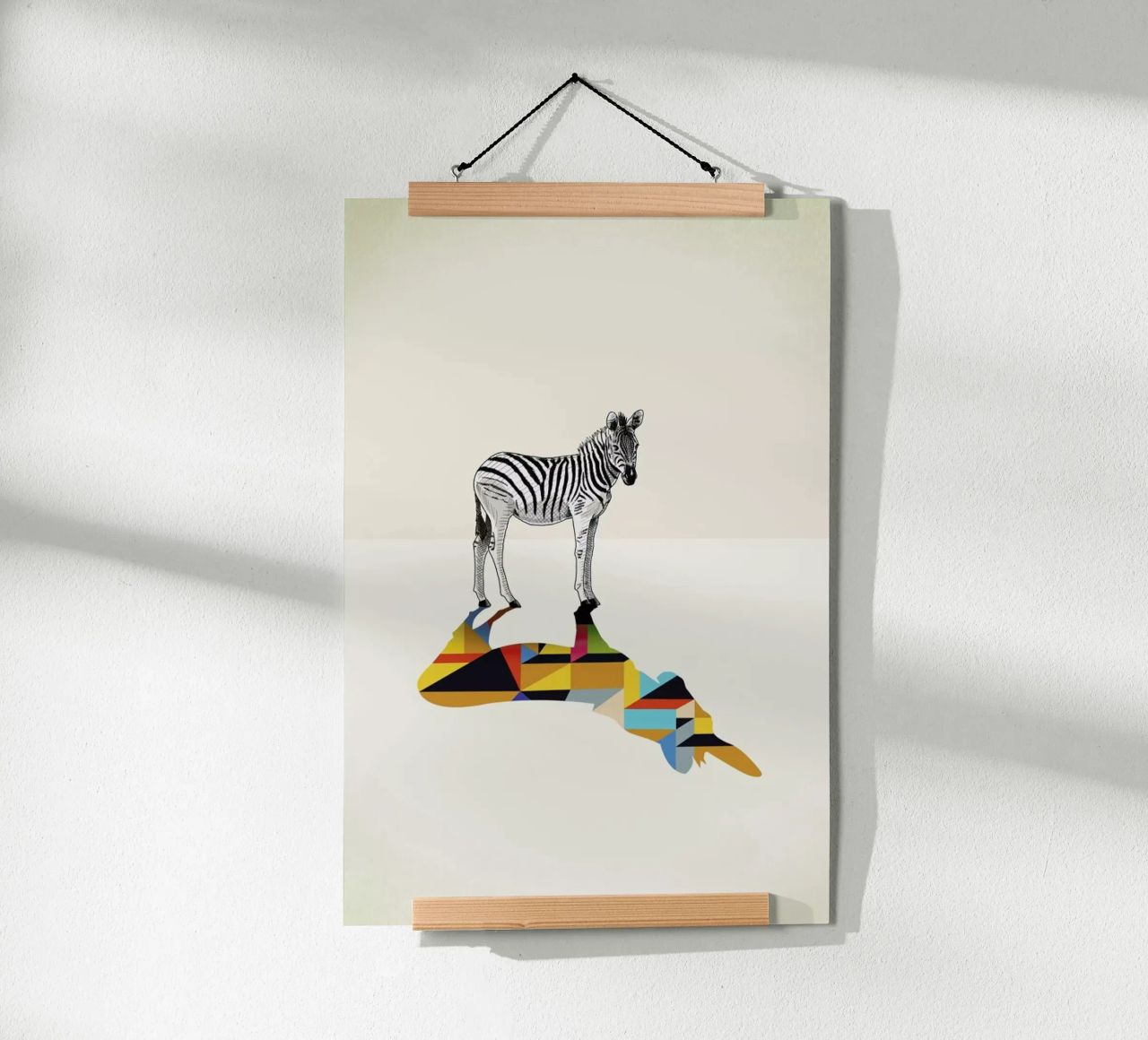 Walking Shadow - Zebra carta hahnemühle da Jason Ratliff