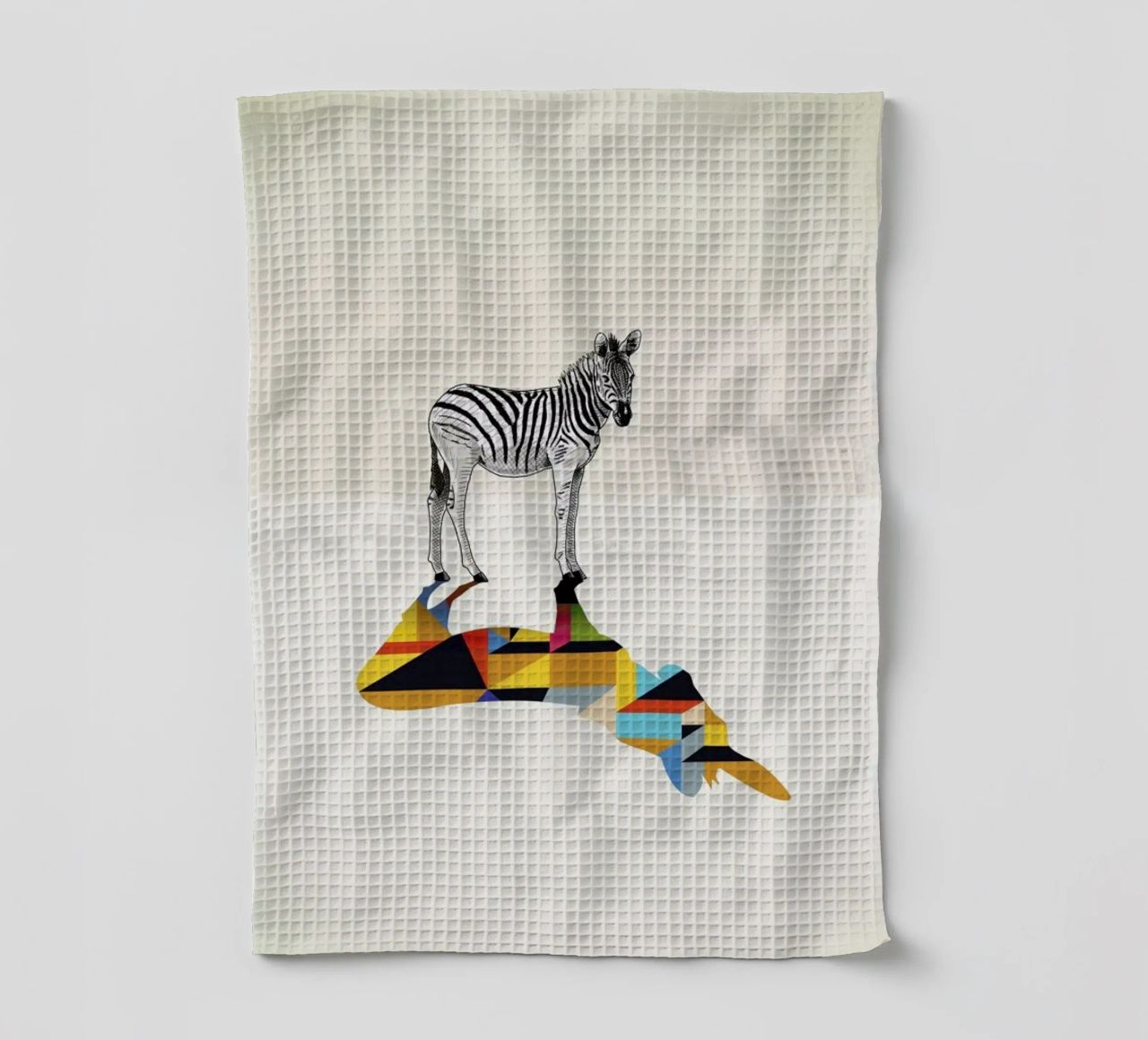 Walking Shadow - Zebra canovaccio da cucina da Jason Ratliff