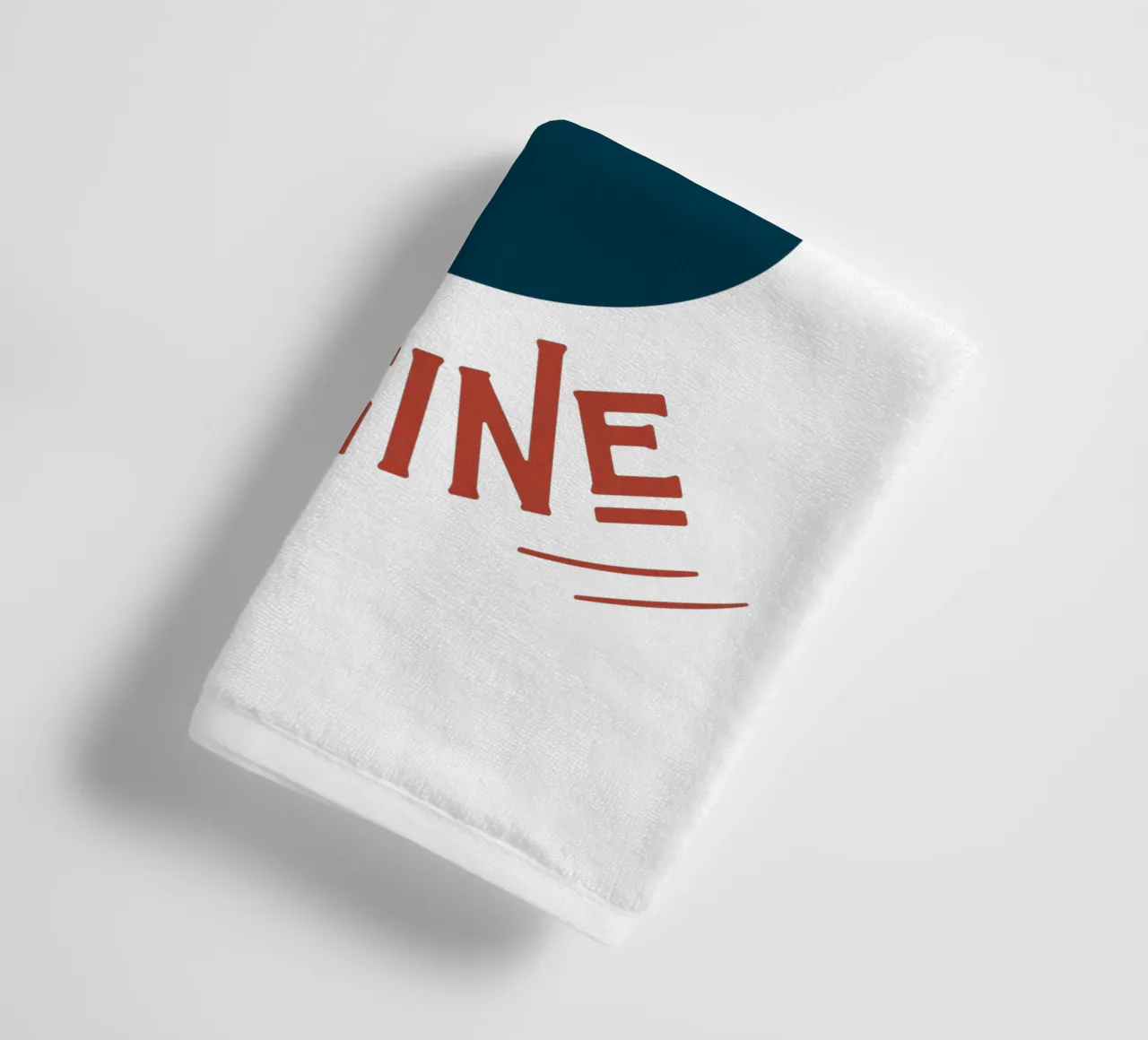 Stel je voor - kleurrijke geometrische abstracte kunst badhanddoek van Happy Mind Art