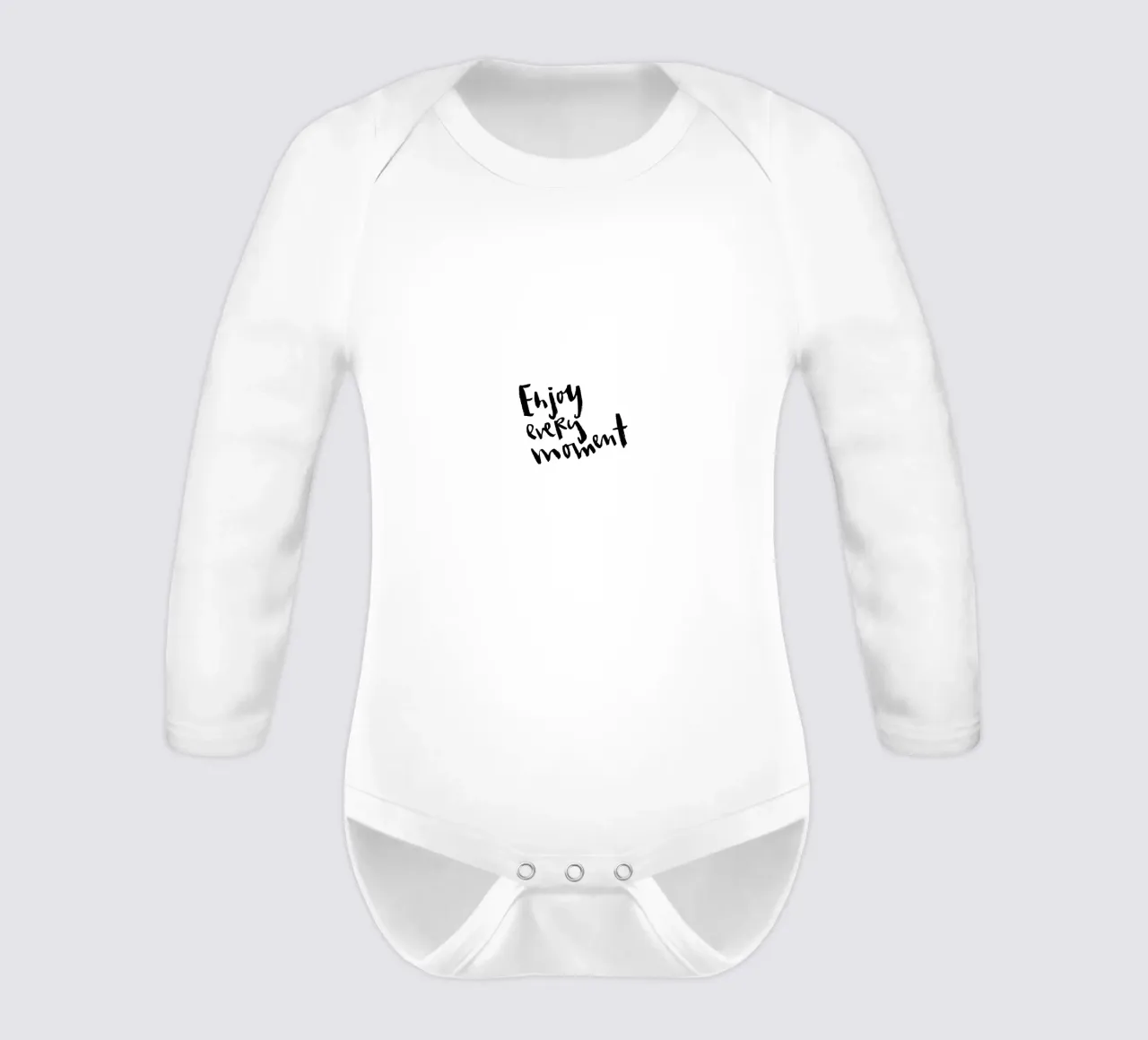 Enjoy Every Moment body manches longues de Brushmeetspaper