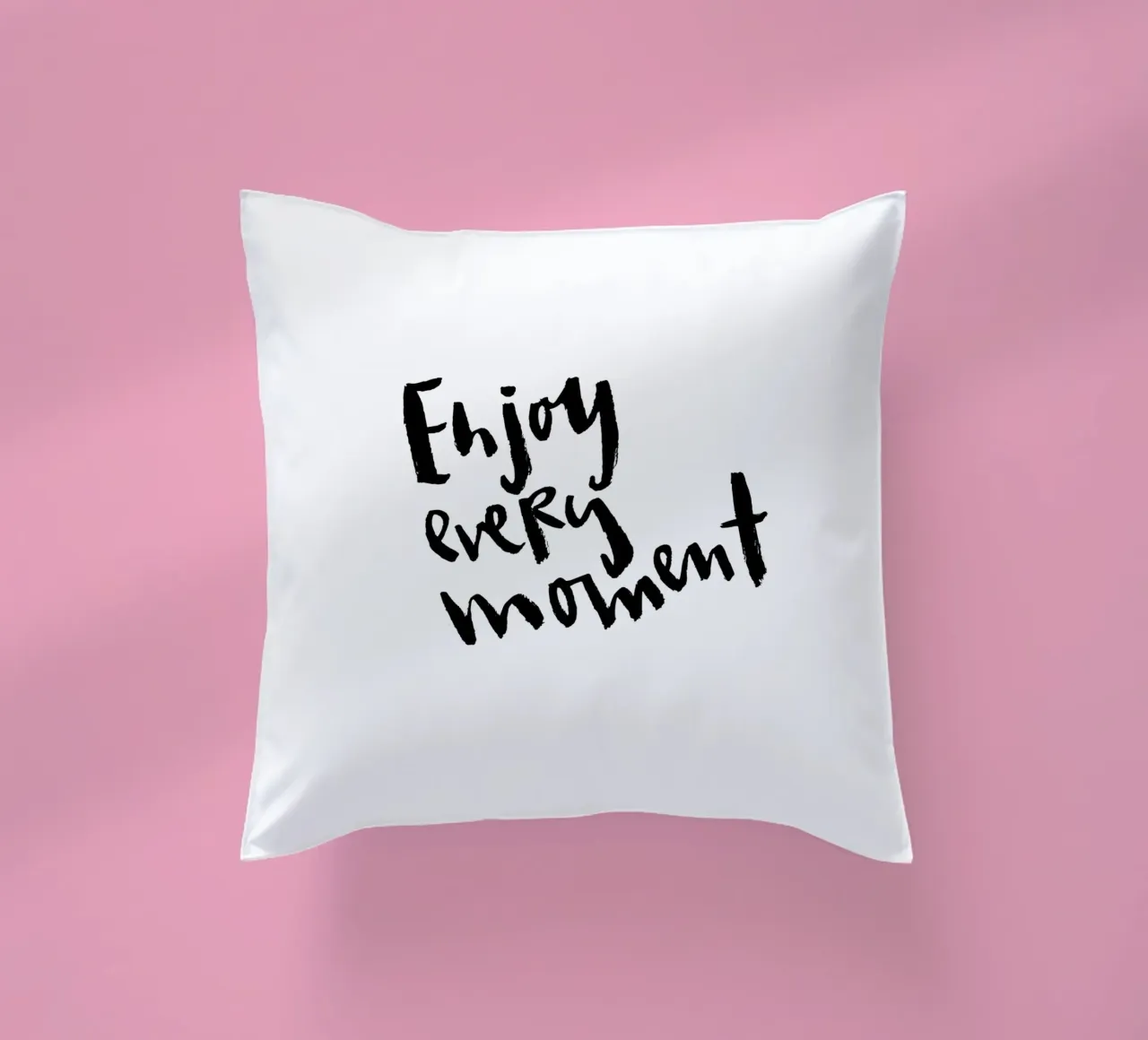 Enjoy Every Moment cuscino da Brushmeetspaper