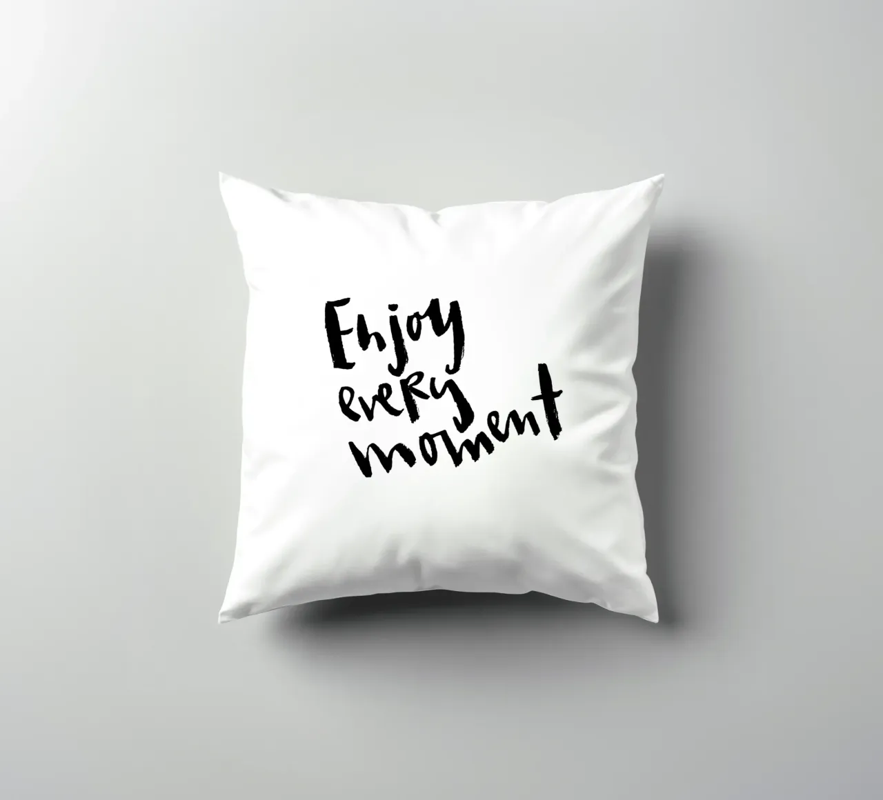 Enjoy Every Moment cuscino da Brushmeetspaper