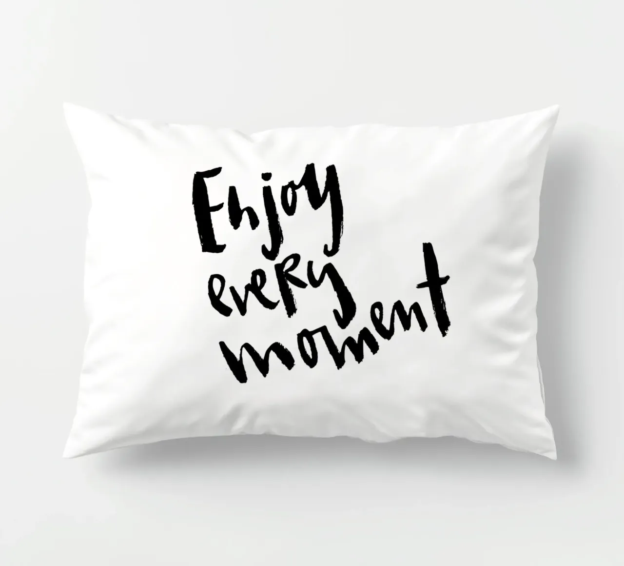 Enjoy Every Moment cuscino da Brushmeetspaper