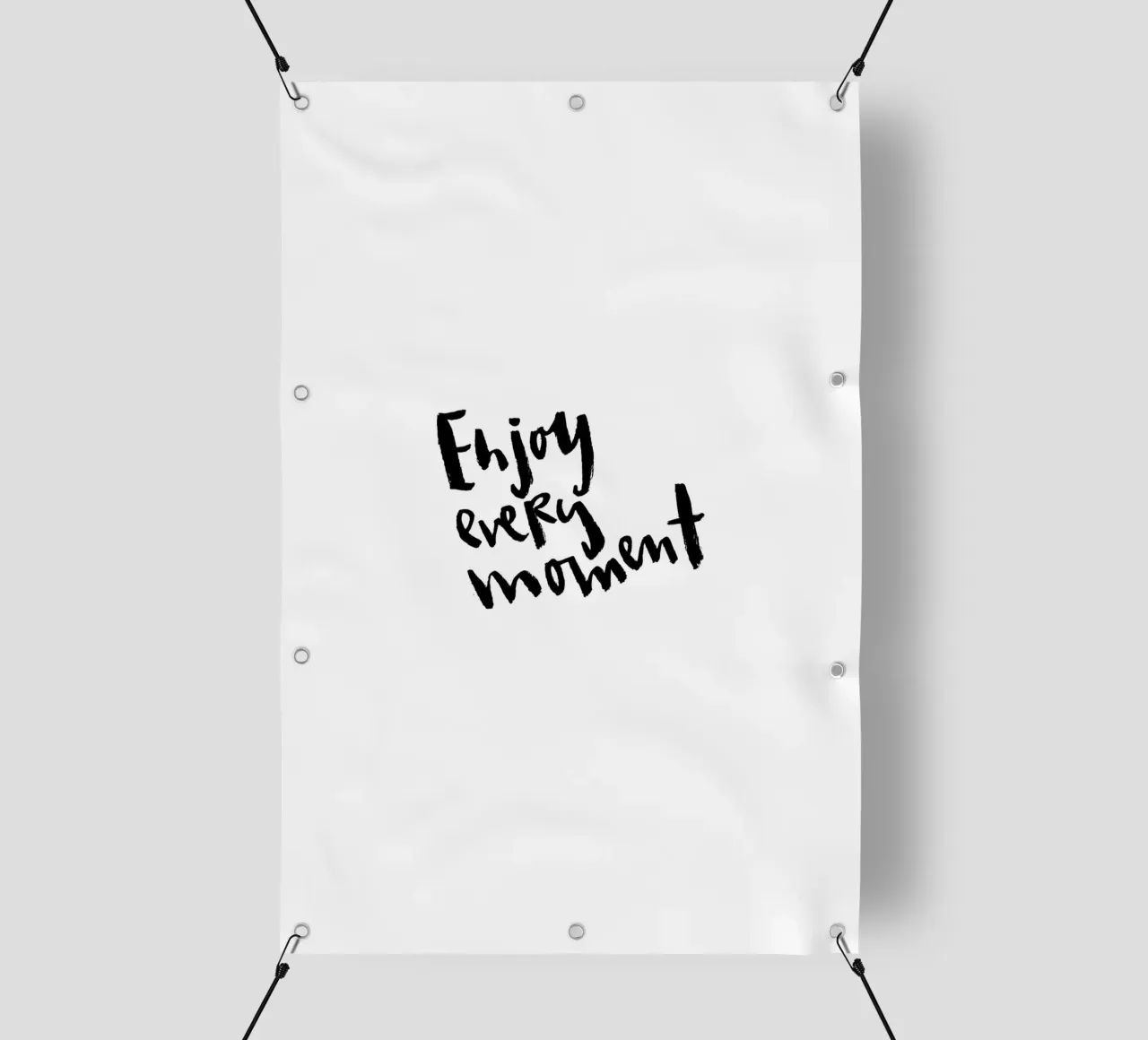Enjoy Every Moment telo in pvc da Brushmeetspaper