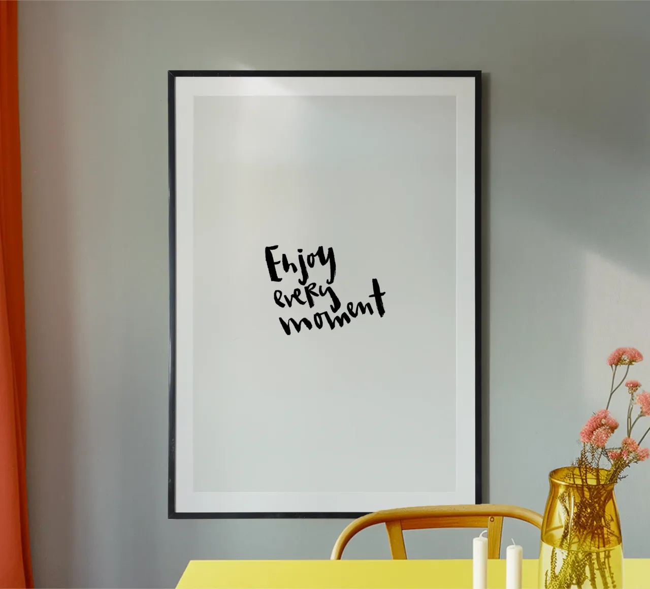 Enjoy Every Moment carta hahnemühle da Brushmeetspaper