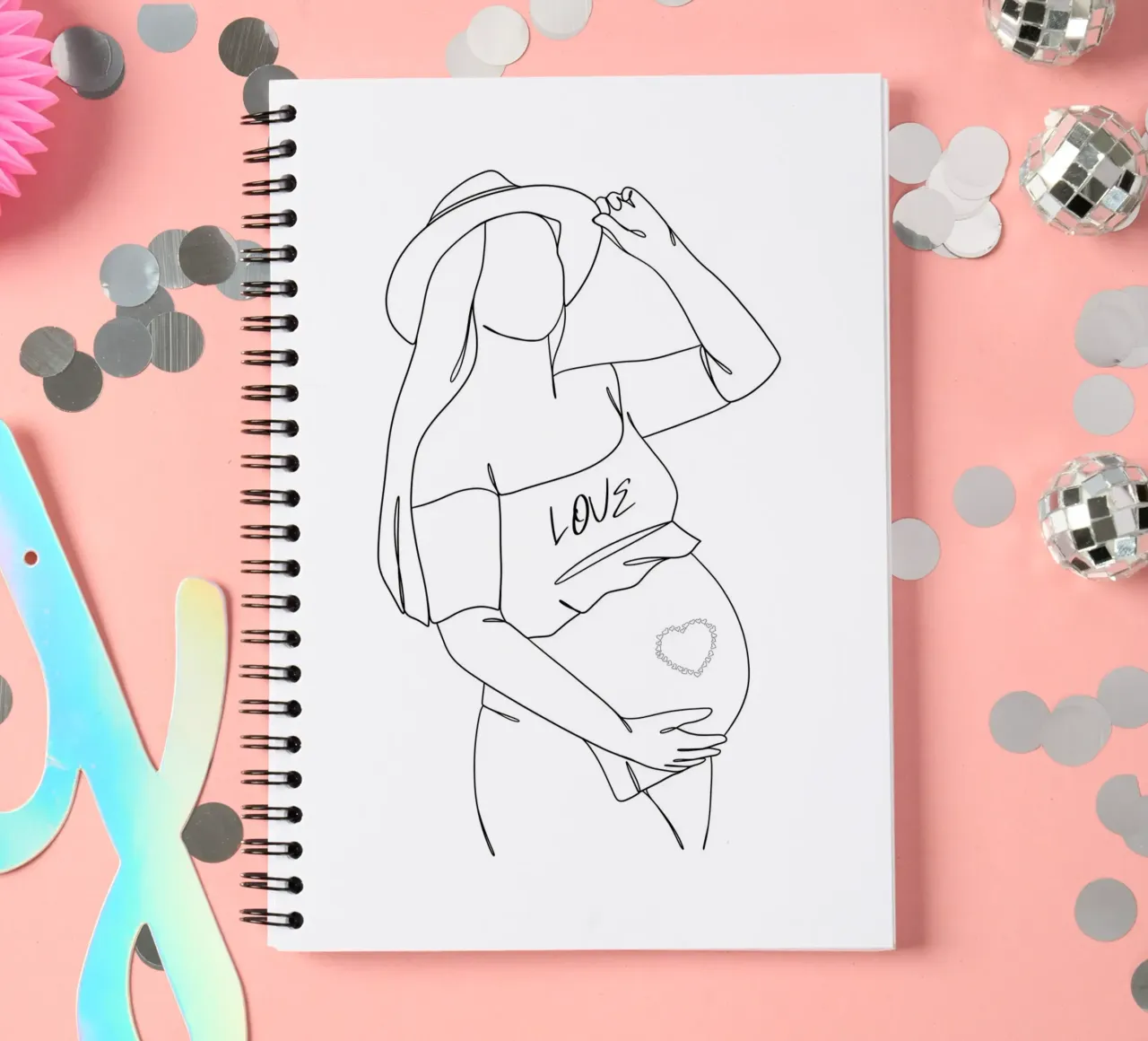 Baby-Liebe Ringbuch von ArtDesign by KBK
