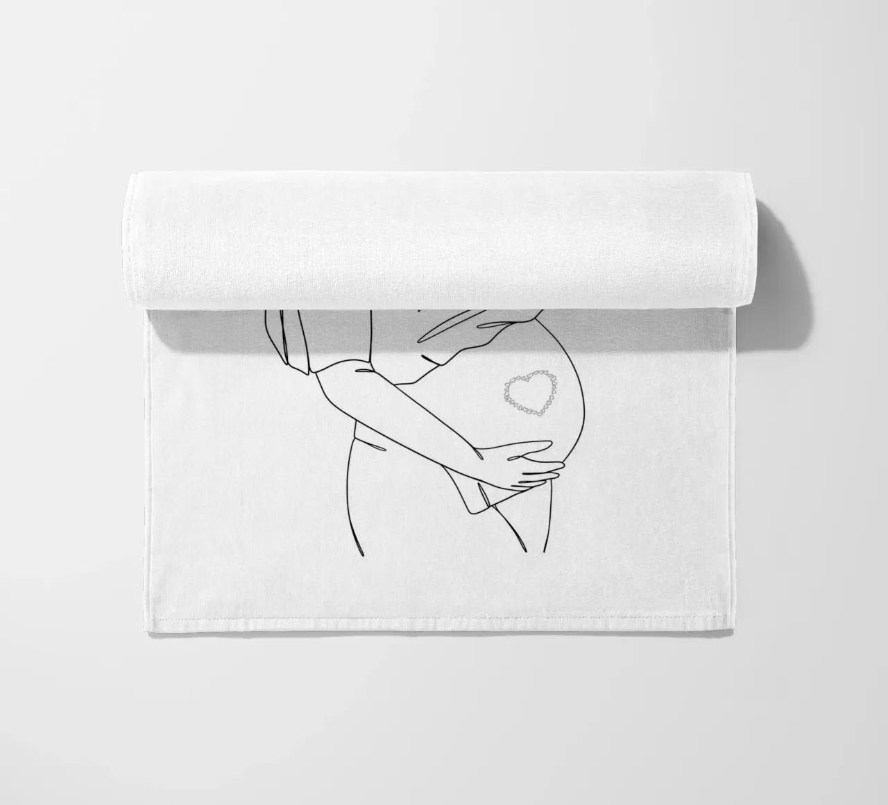 Amore di bambino telo mare da ArtDesign by KBK