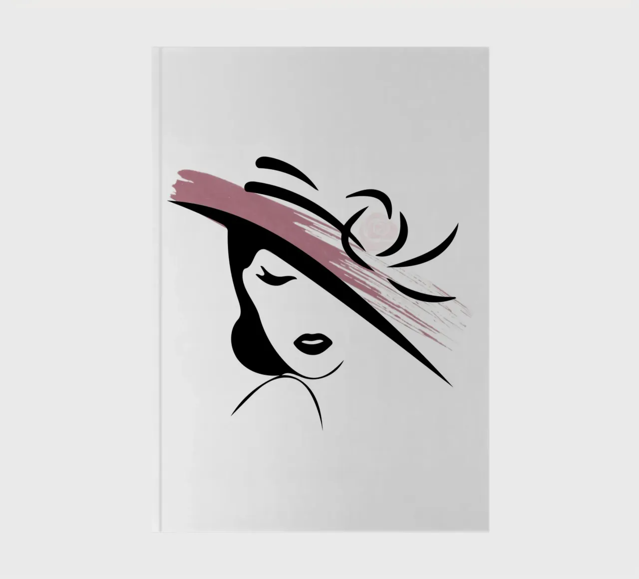donna con cappello diario da ArtDesign by KBK