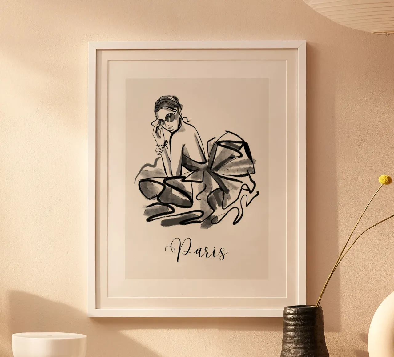 Moda a Parigi carta hahnemühle da ArtDesign by KBK
