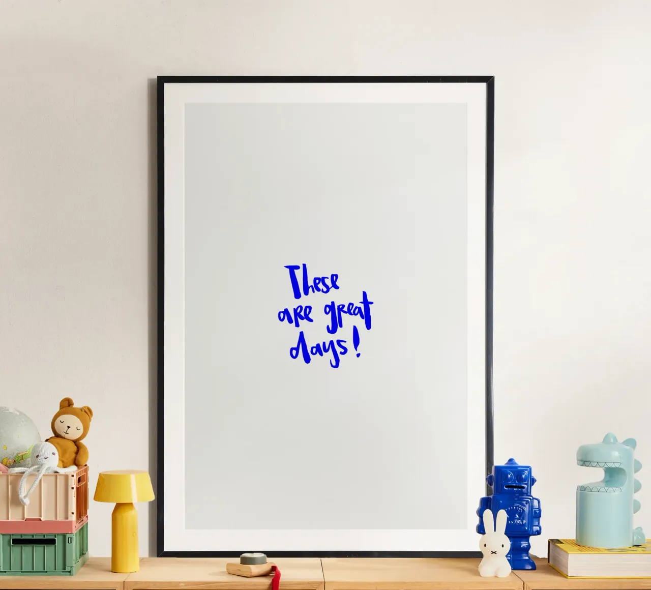 Great Days poster da Brushmeetspaper