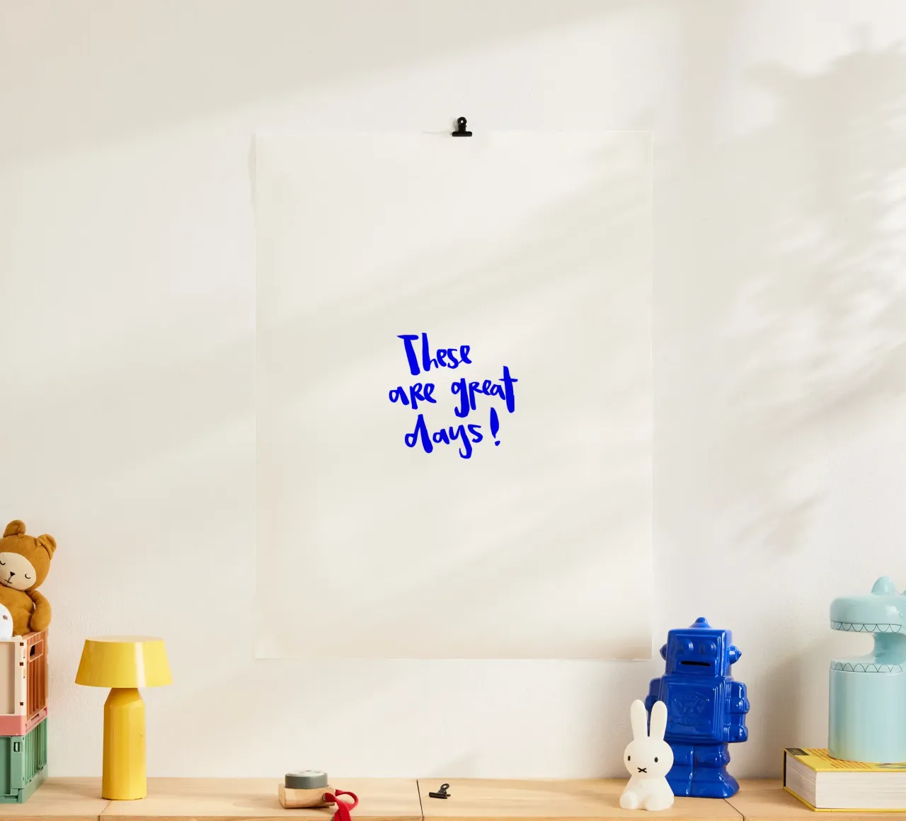 Great Days poster da Brushmeetspaper