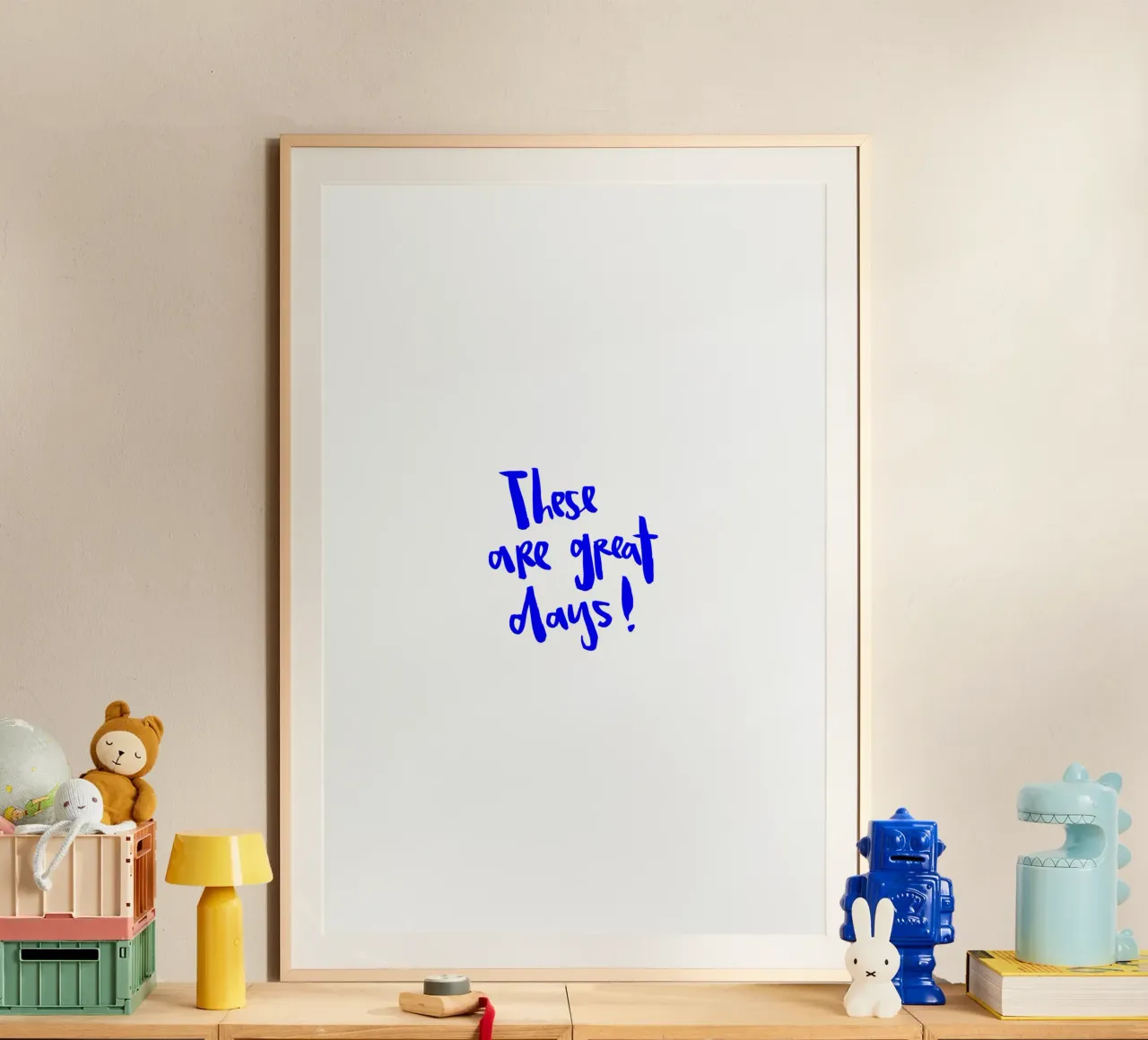 Great Days poster da Brushmeetspaper