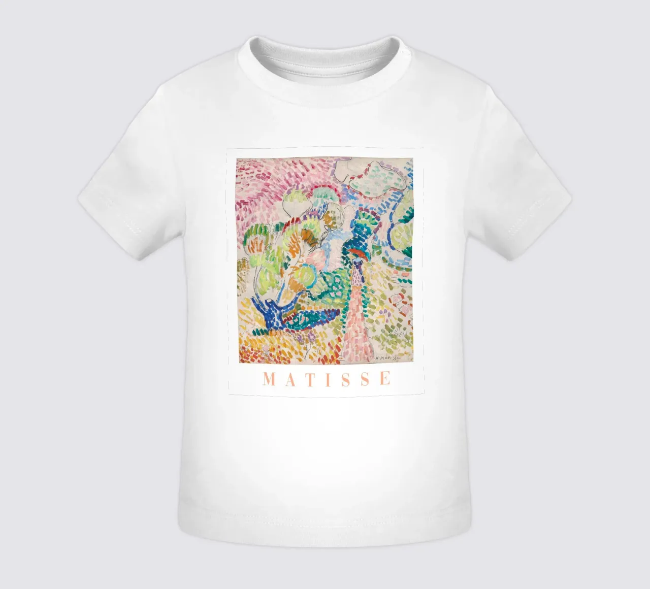 Colourful Matisse Poster, Bright Henri Matisse Abstract Art baby t-shirt by ArtHaus