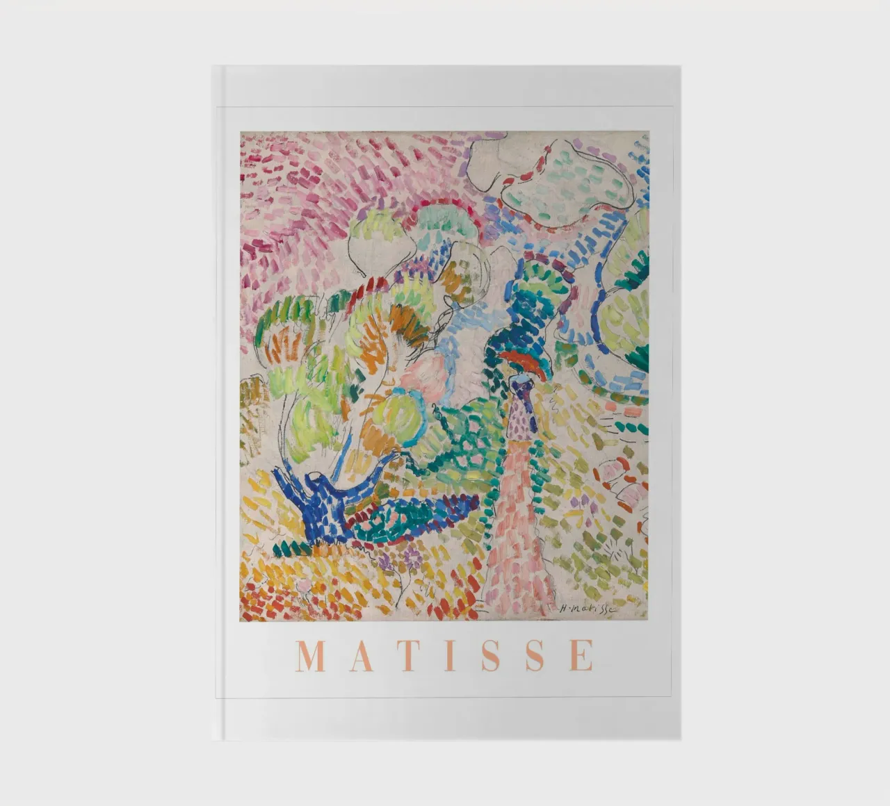 Affiche colorée de Matisse, art abstrait lumineux d'Henri Matisse carnet de notes de ArtHaus