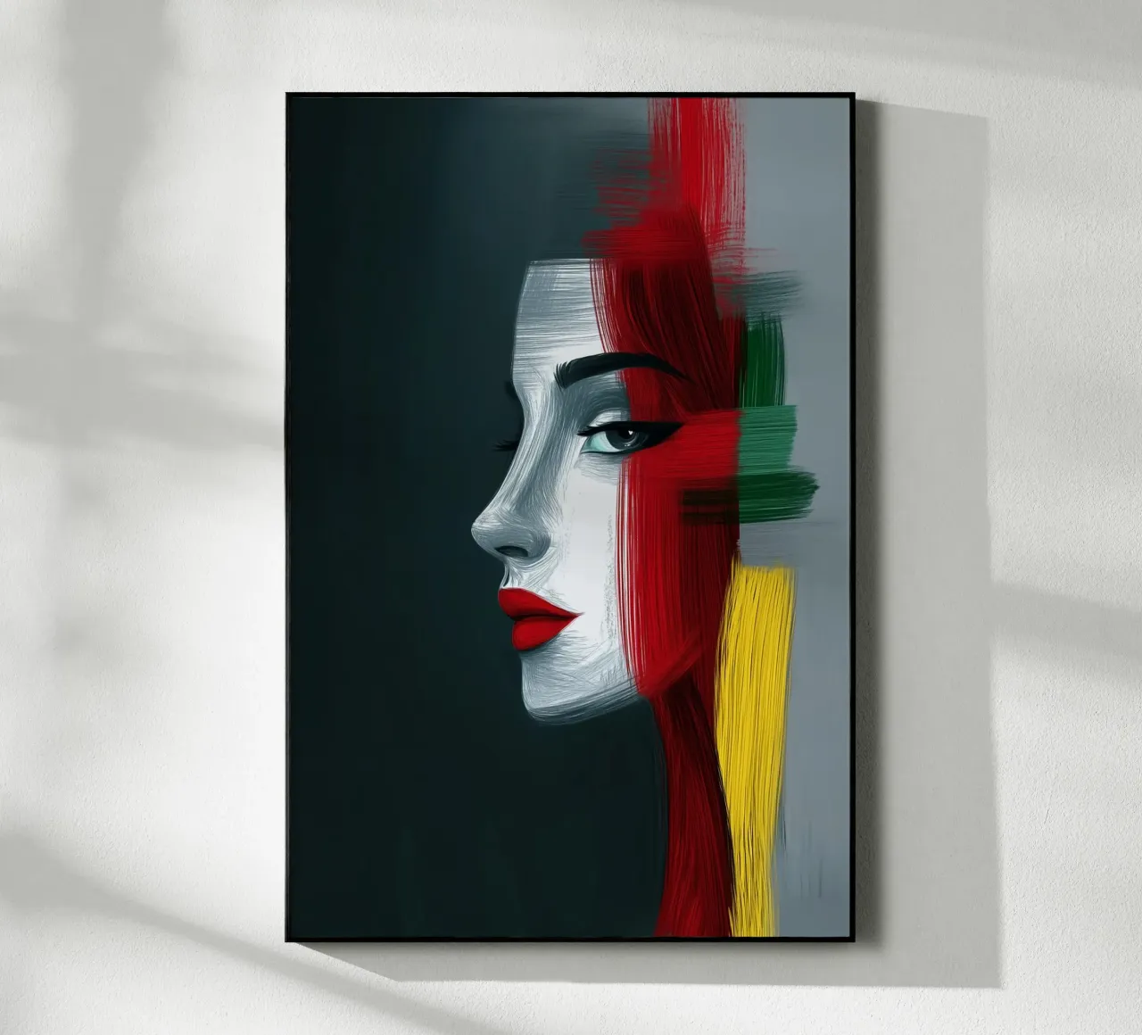 Gestalt nel colore - tra realismo e astrazione plexiglass da melipo-art