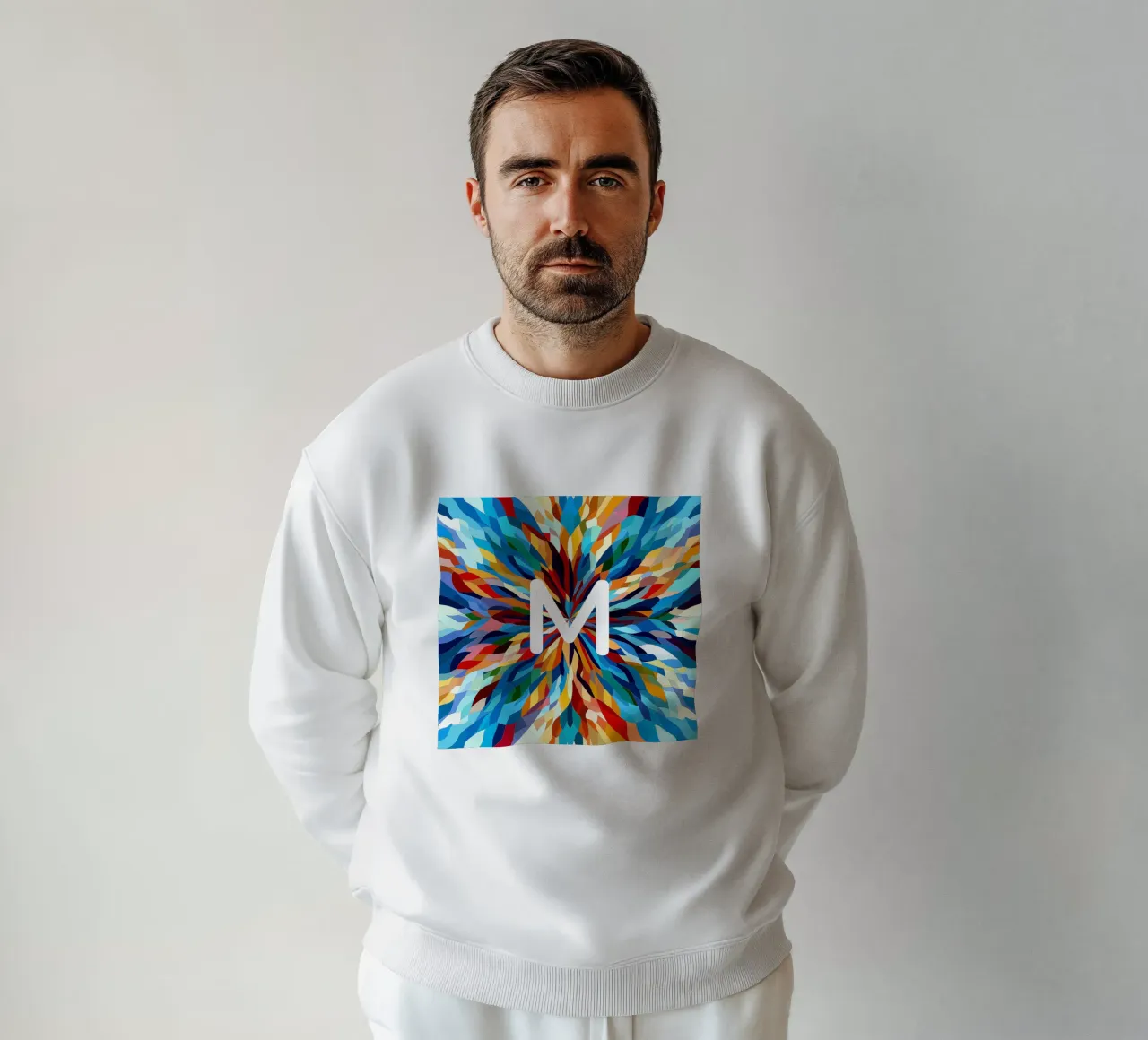 Personalized Item (Your name, Your number, Your letter) sweatshirt van Motivate-Today