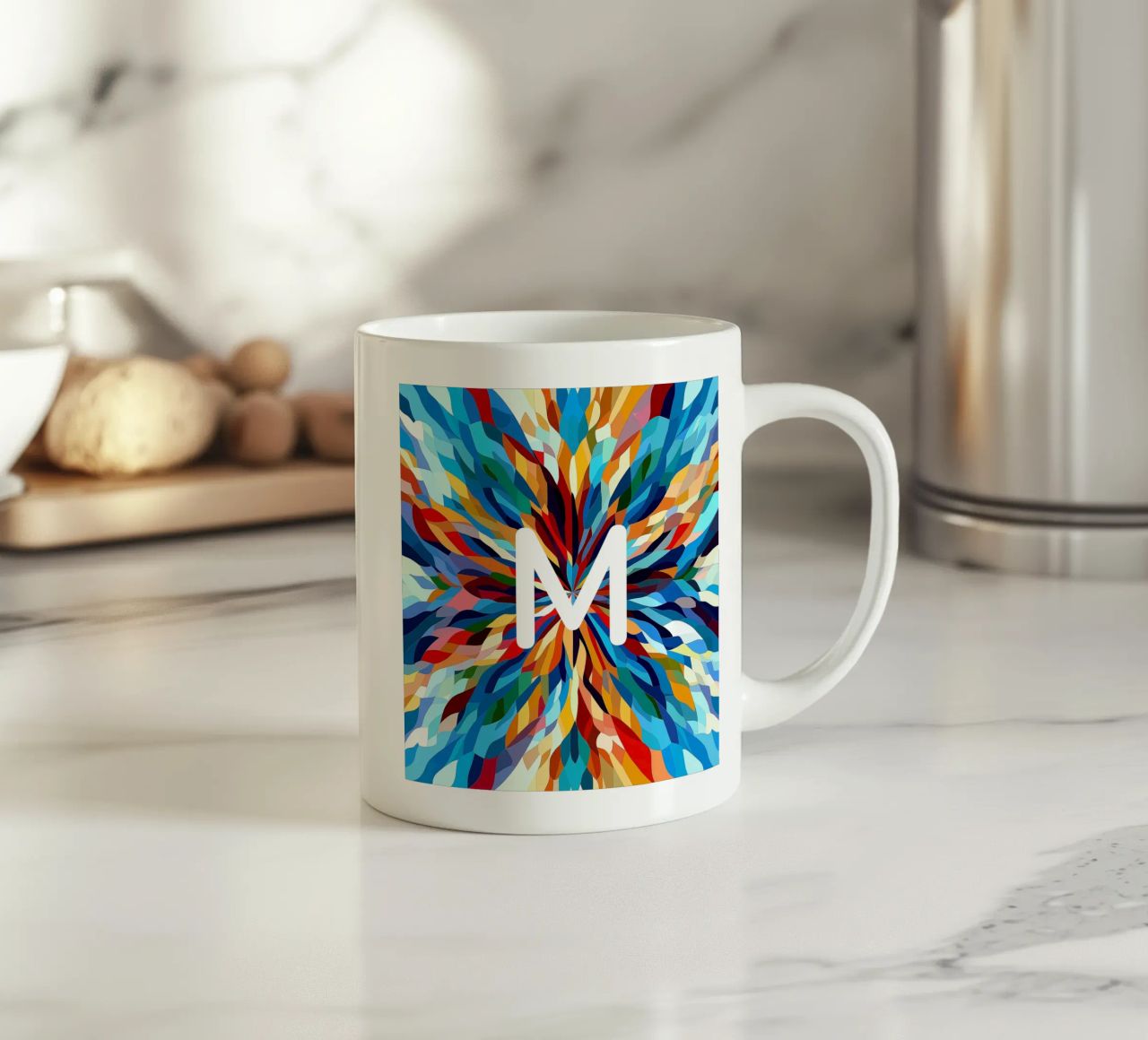 Personalized Item (Your name, Your number, Your letter) tazza in ceramica da Motivate-Today