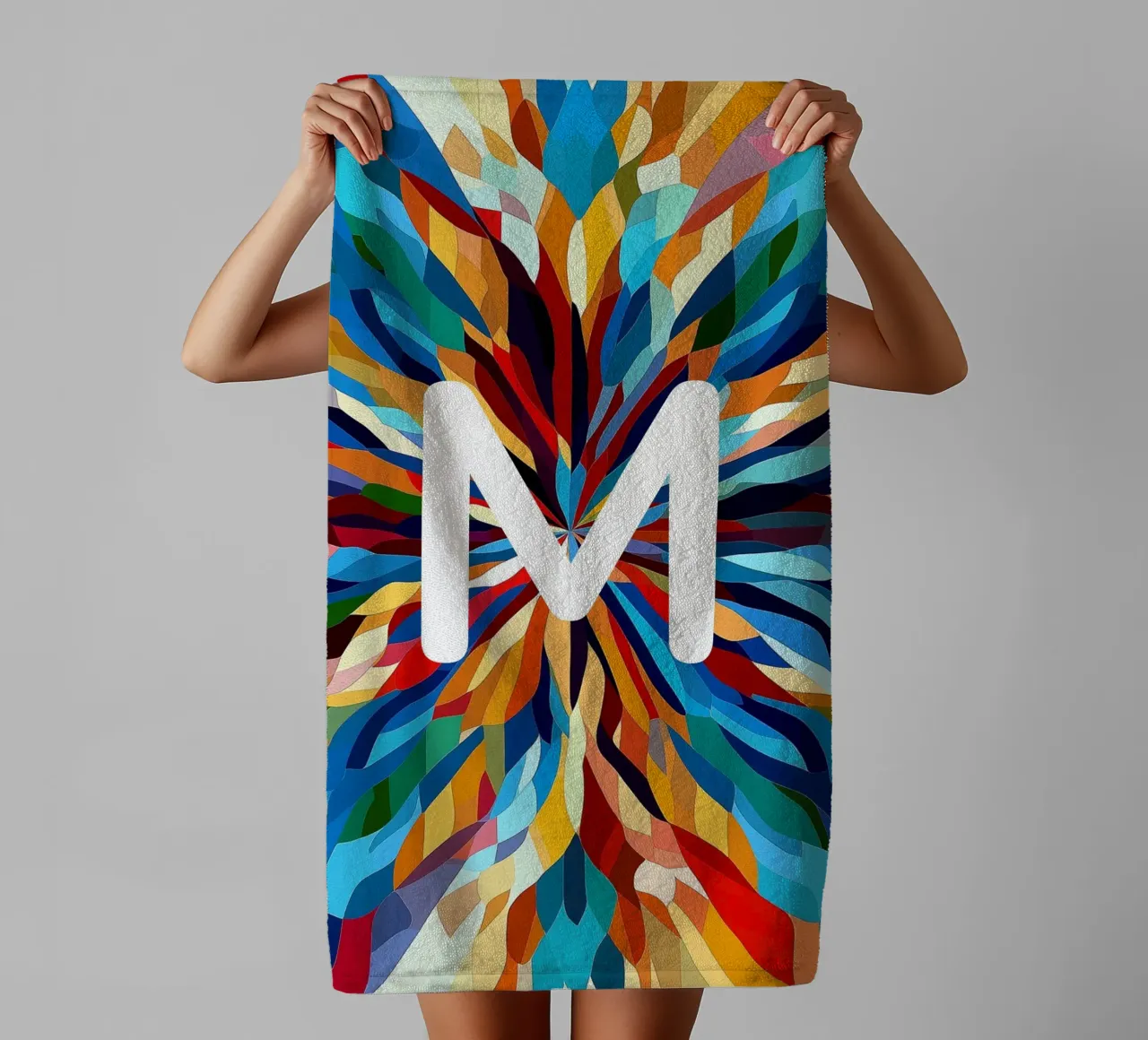 Personalized Item (Your name, Your number, Your letter) asciugamano da bagno da Motivate-Today