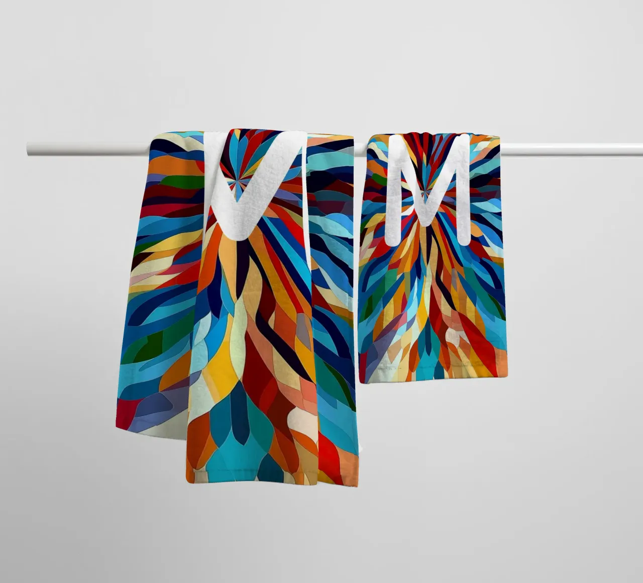 Personalized Item (Your name, Your number, Your letter) asciugamano da bagno da Motivate-Today