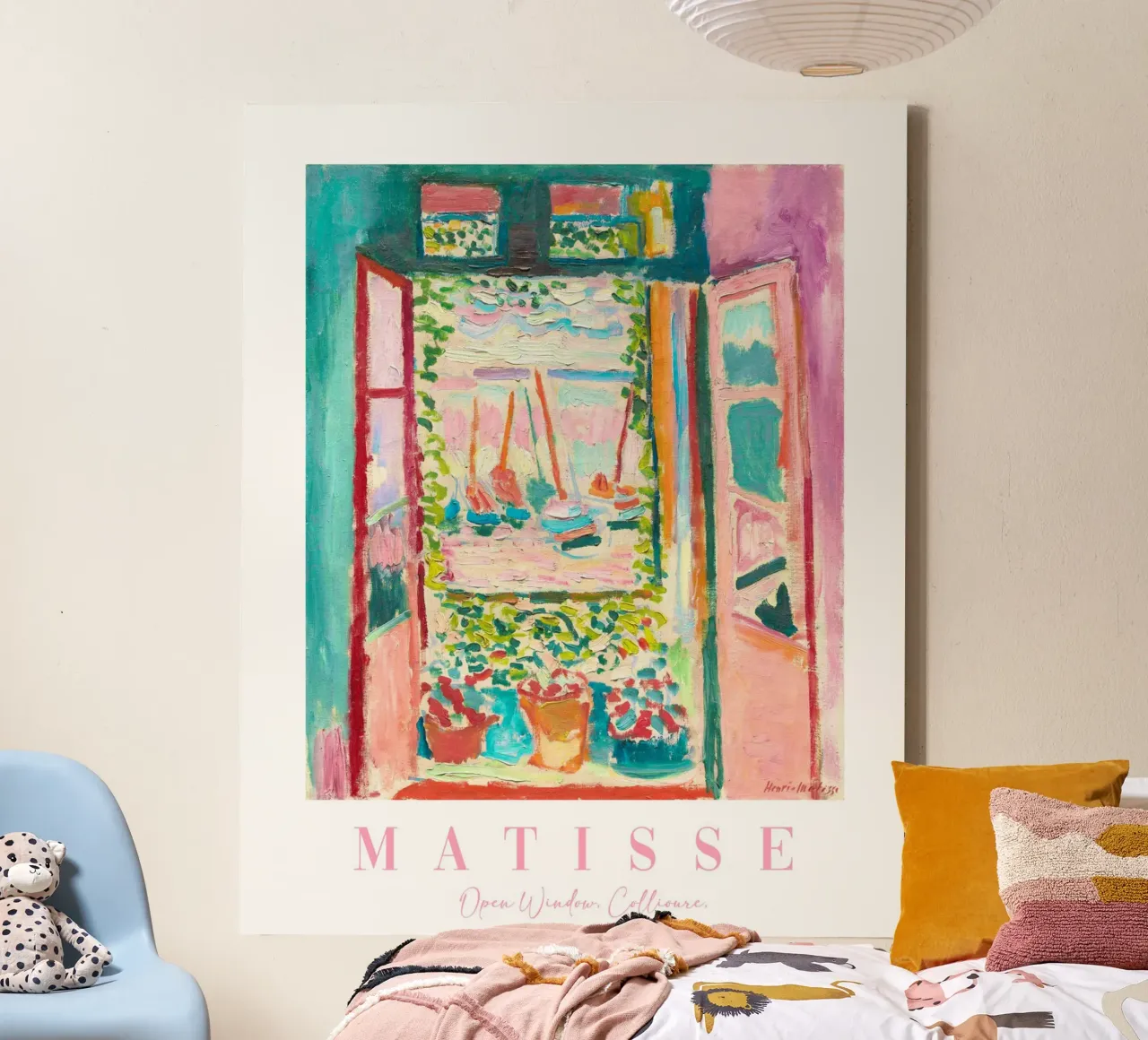 Henri Matisse Prints, Colorful Abstract Prints, Vibrant Art tela da ArtHaus