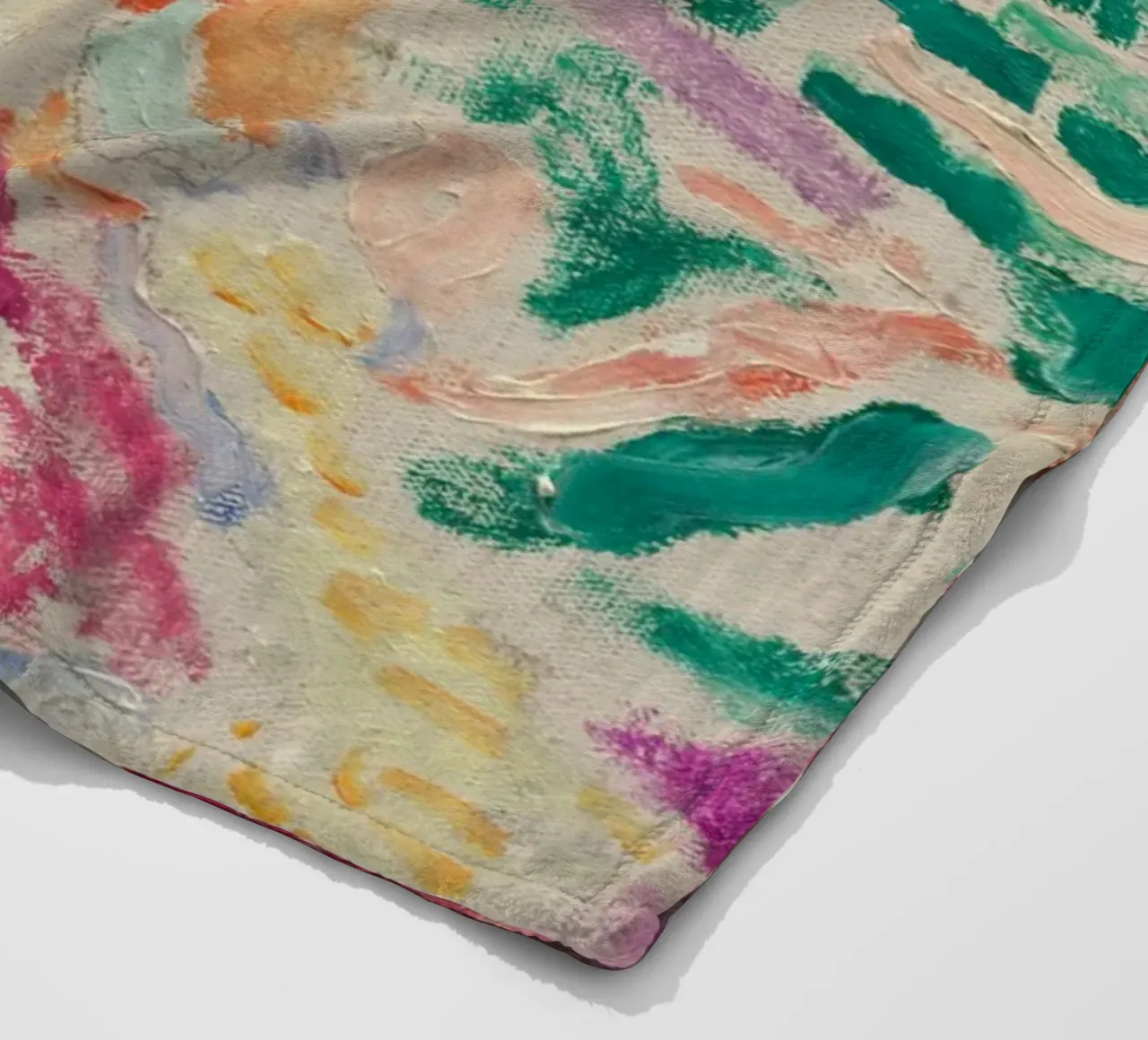 Henri Matisse Lebendige Kunstdrucke, farbenfrohe abstrakte Kunst Fleecedecke von ArtHaus