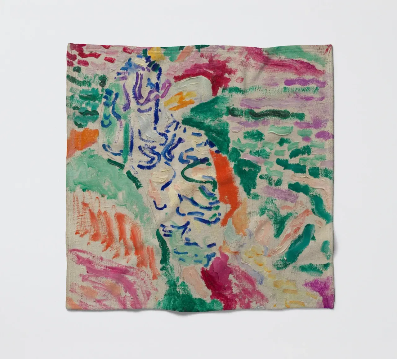 Henri Matisse Lebendige Kunstdrucke, farbenfrohe abstrakte Kunst Fleecedecke von ArtHaus