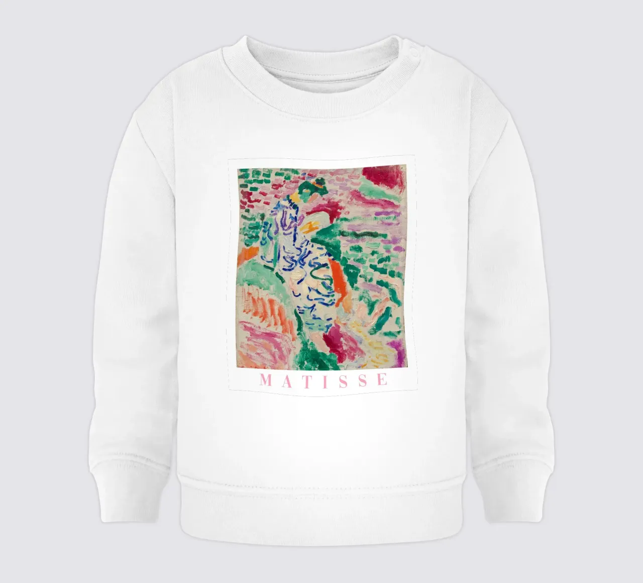 Henri Matisse Vibrant Art Prints, Colourful Abstract Art baby sweatshirt by ArtHaus