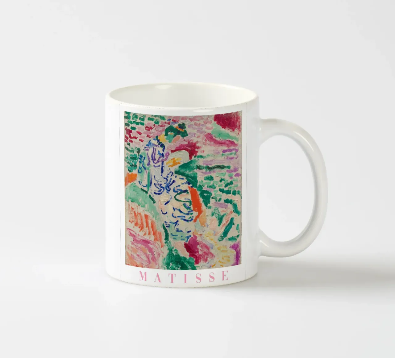 Henri Matisse Levendige Kunstdrukken, Kleurrijke Abstracte Kunst keramische mok van ArtHaus