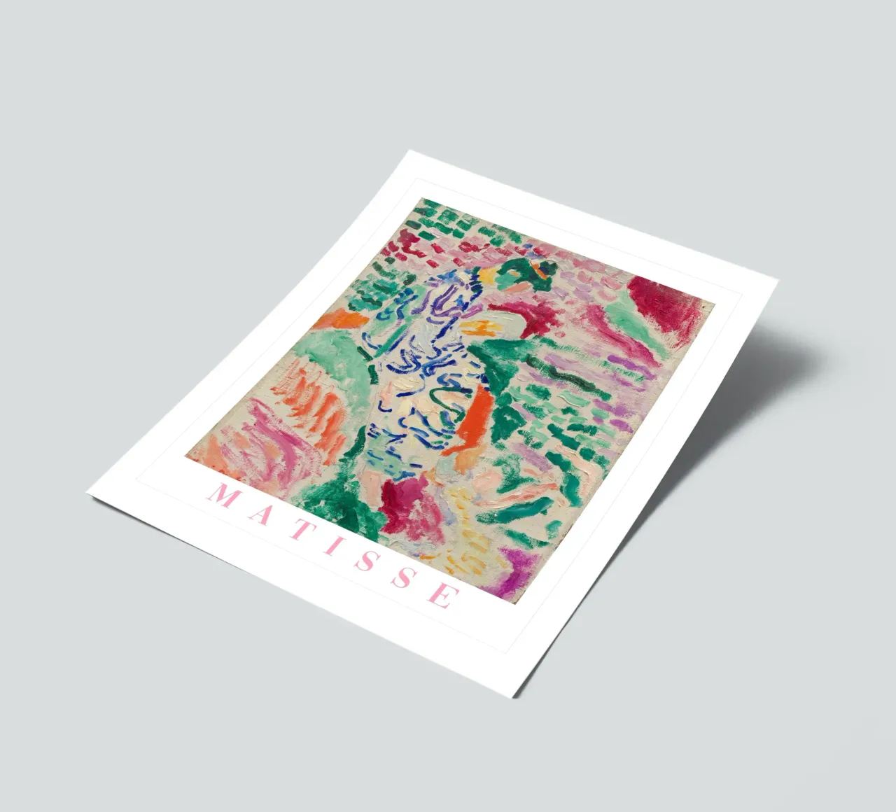 Henri Matisse Lebendige Kunstdrucke, farbenfrohe abstrakte Kunst Stickerbogen von ArtHaus