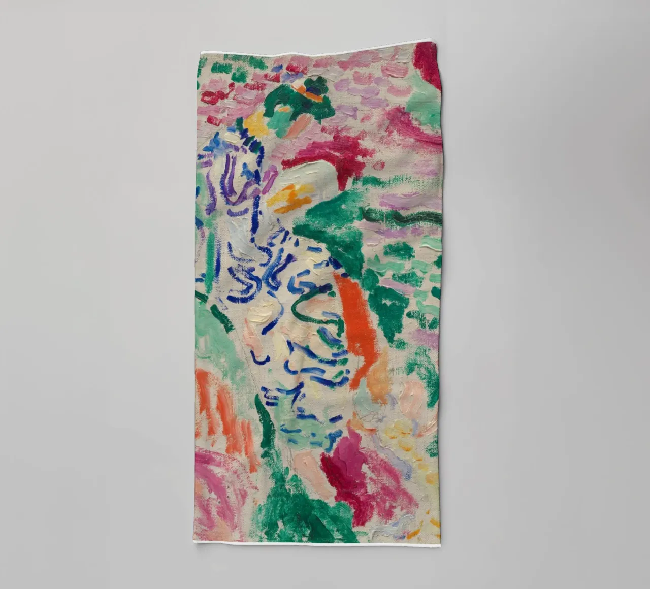 Henri Matisse Lebendige Kunstdrucke, farbenfrohe abstrakte Kunst Handtuch von ArtHaus