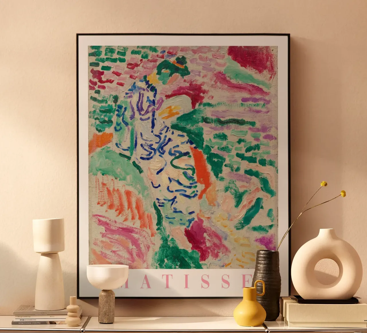 Henri Matisse Vibrant Art Prints, Colourful Abstract Art acrylic glass by ArtHaus