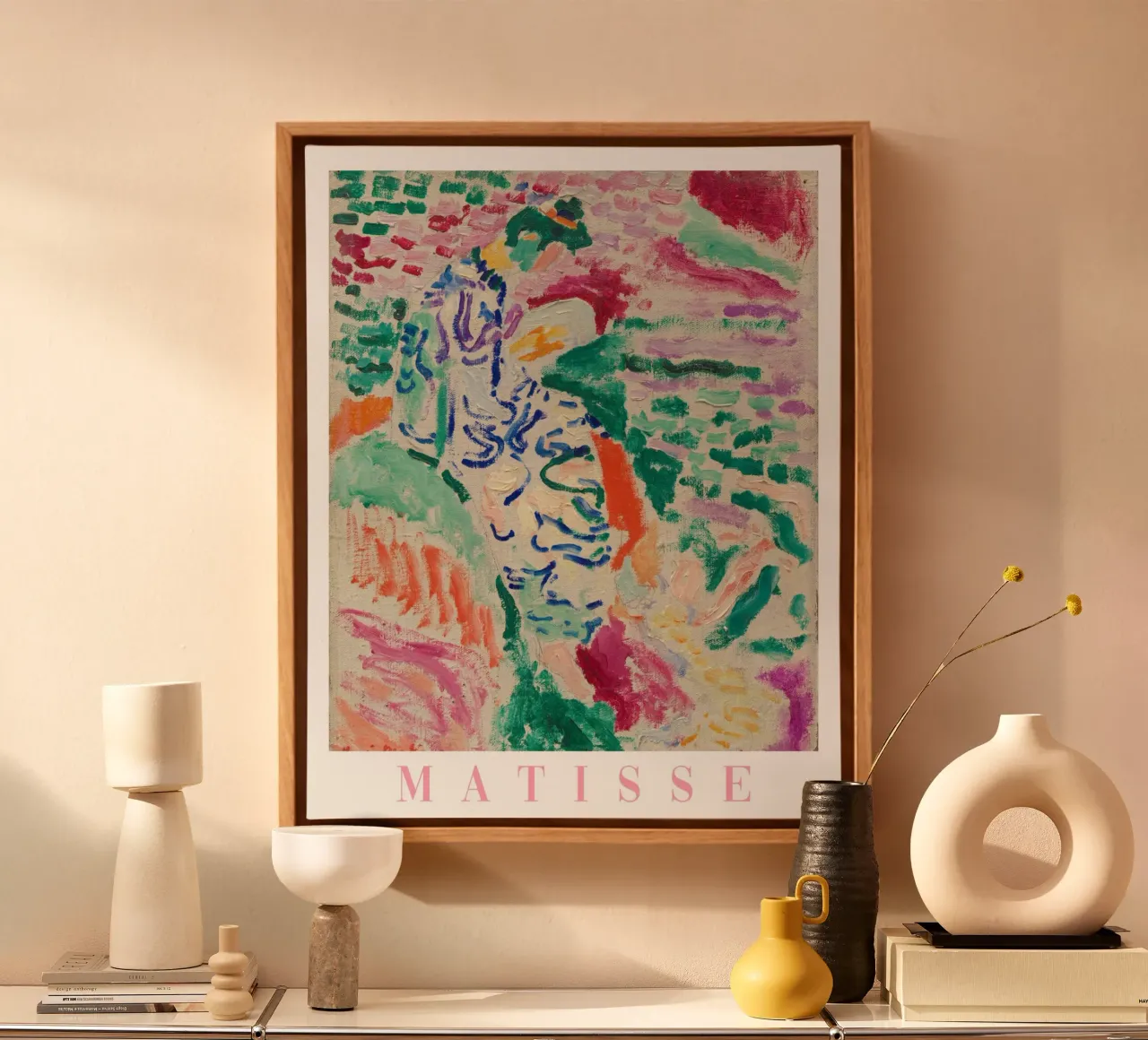 Henri Matisse Levendige Kunstdrukken, Kleurrijke Abstracte Kunst canvas van ArtHaus