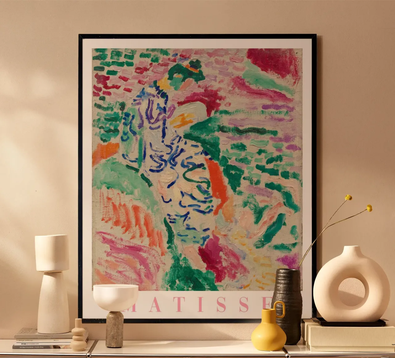 Henri Matisse Lebendige Kunstdrucke, farbenfrohe abstrakte Kunst Hahnemühle von ArtHaus