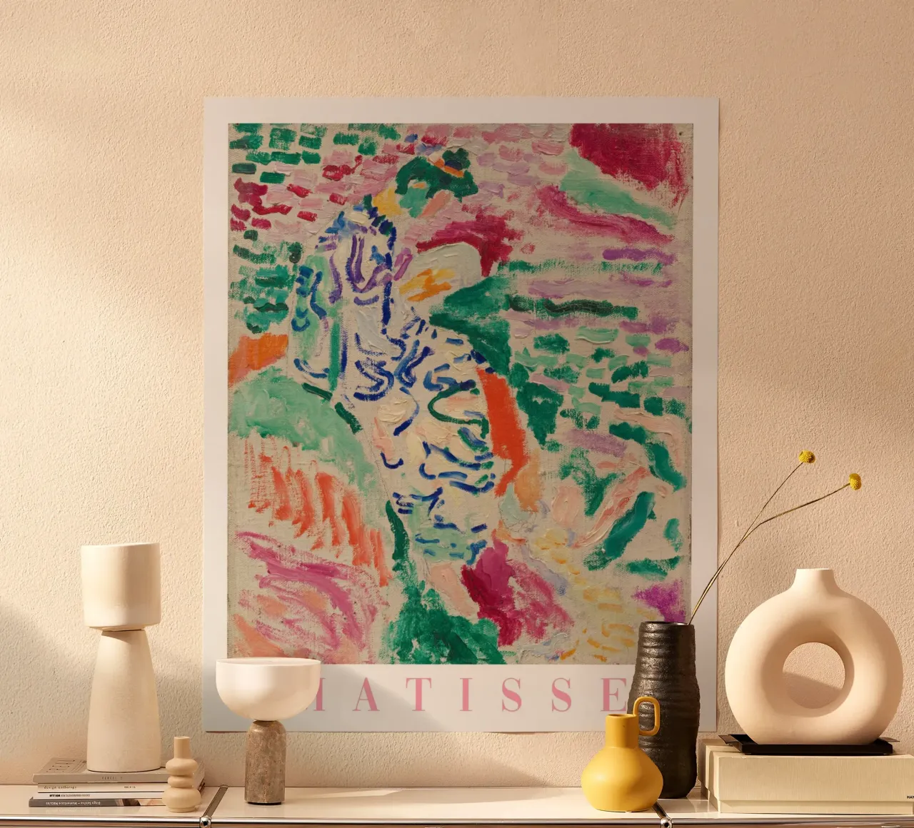 Henri Matisse Lebendige Kunstdrucke, farbenfrohe abstrakte Kunst Hahnemühle von ArtHaus