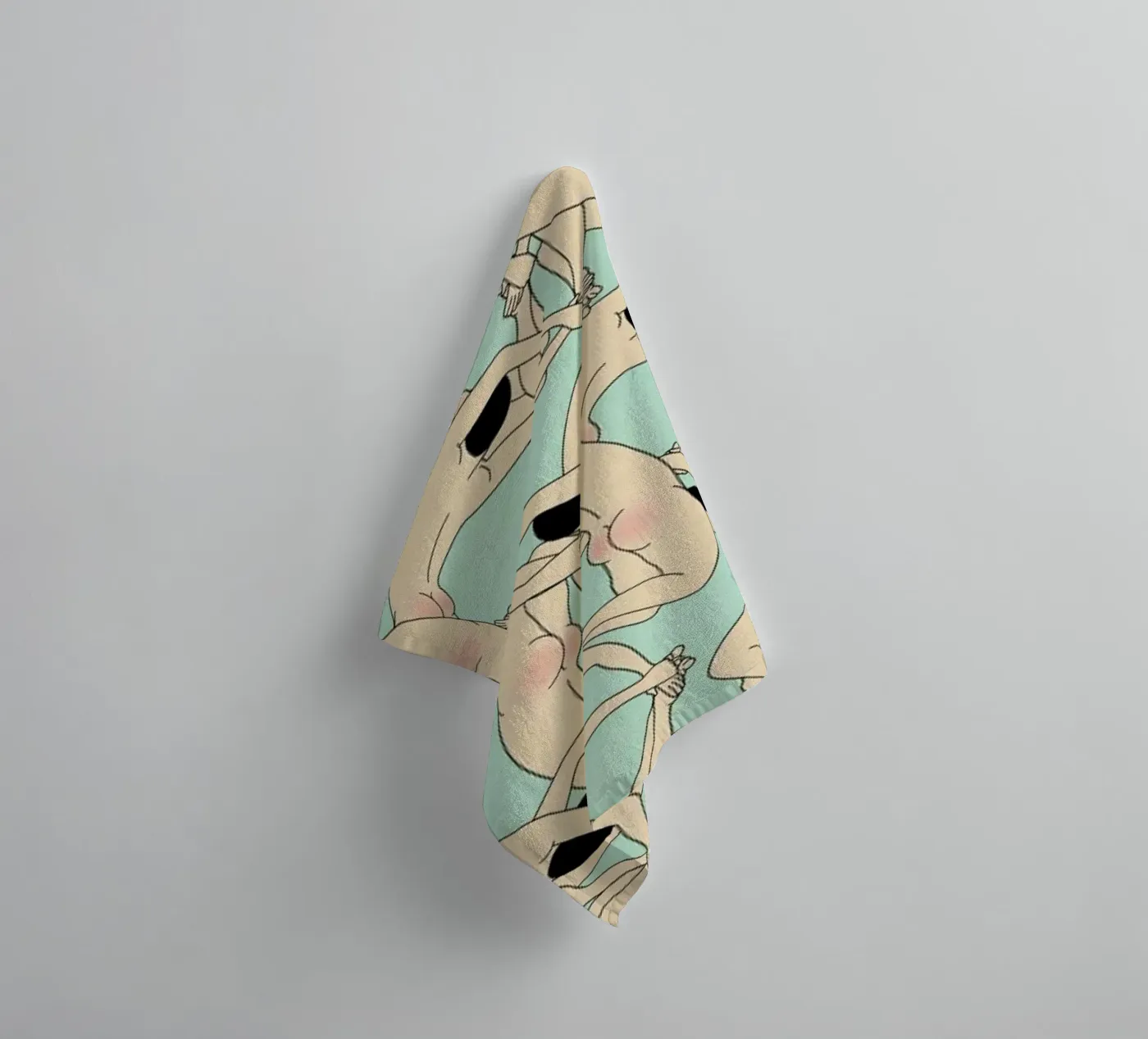 Chain towel by Ruei