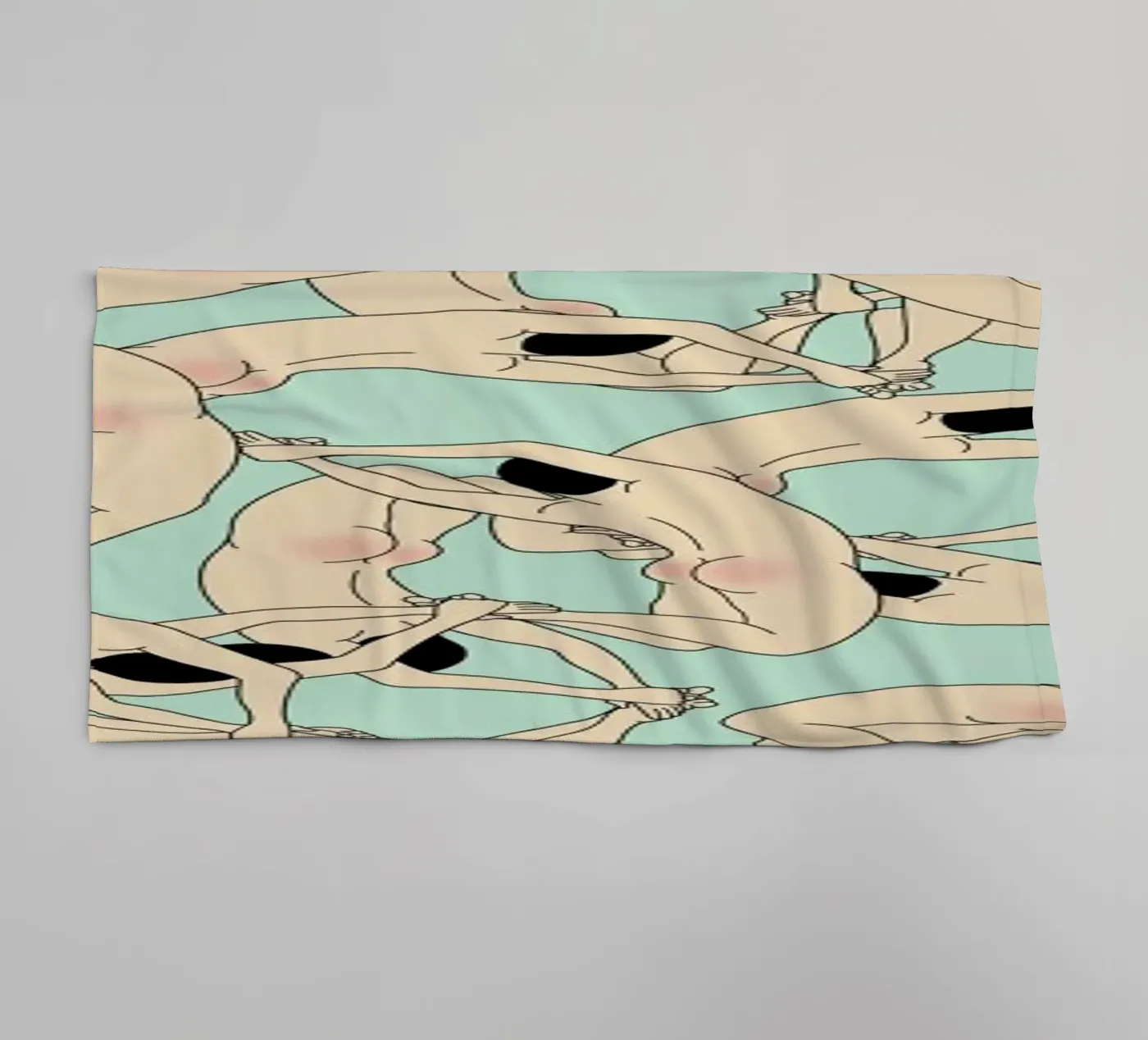 Chain towel by Ruei