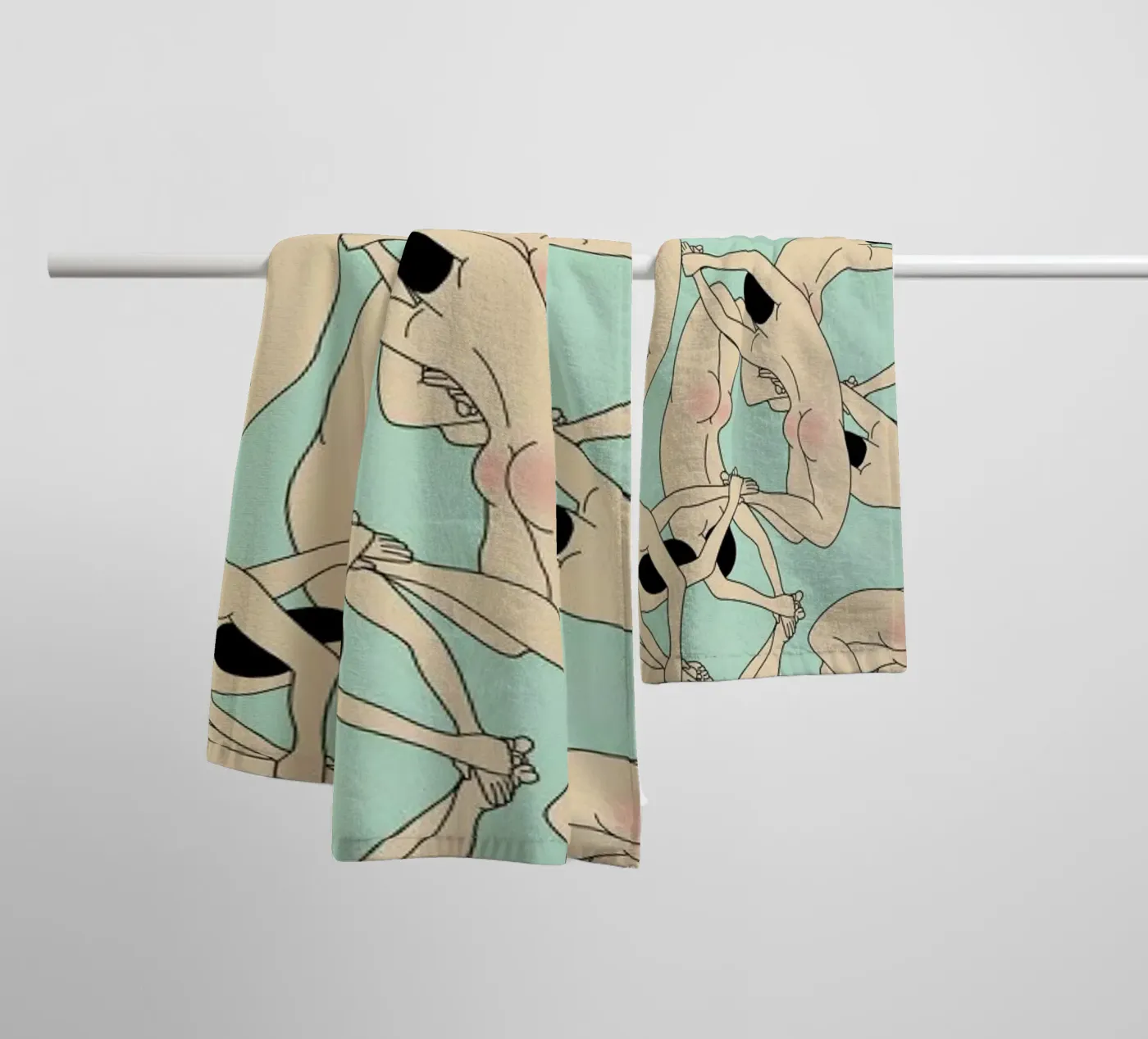 Chain towel by Ruei
