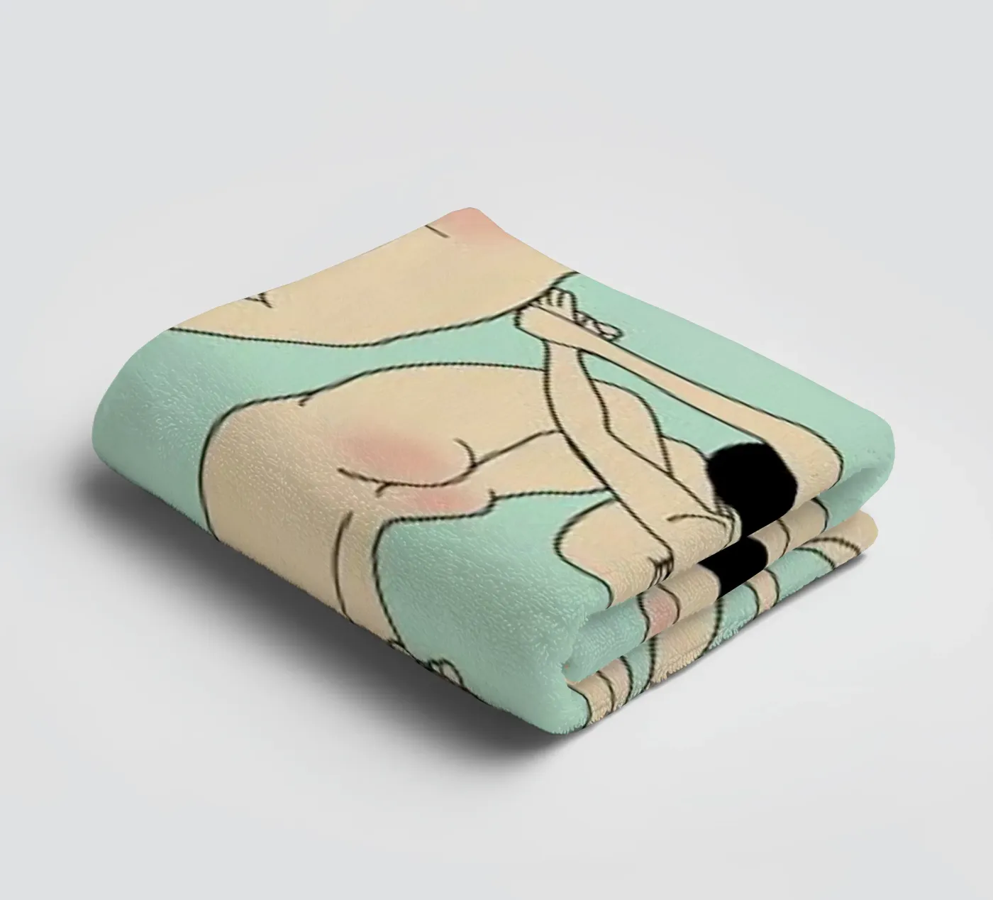 Chain towel by Ruei