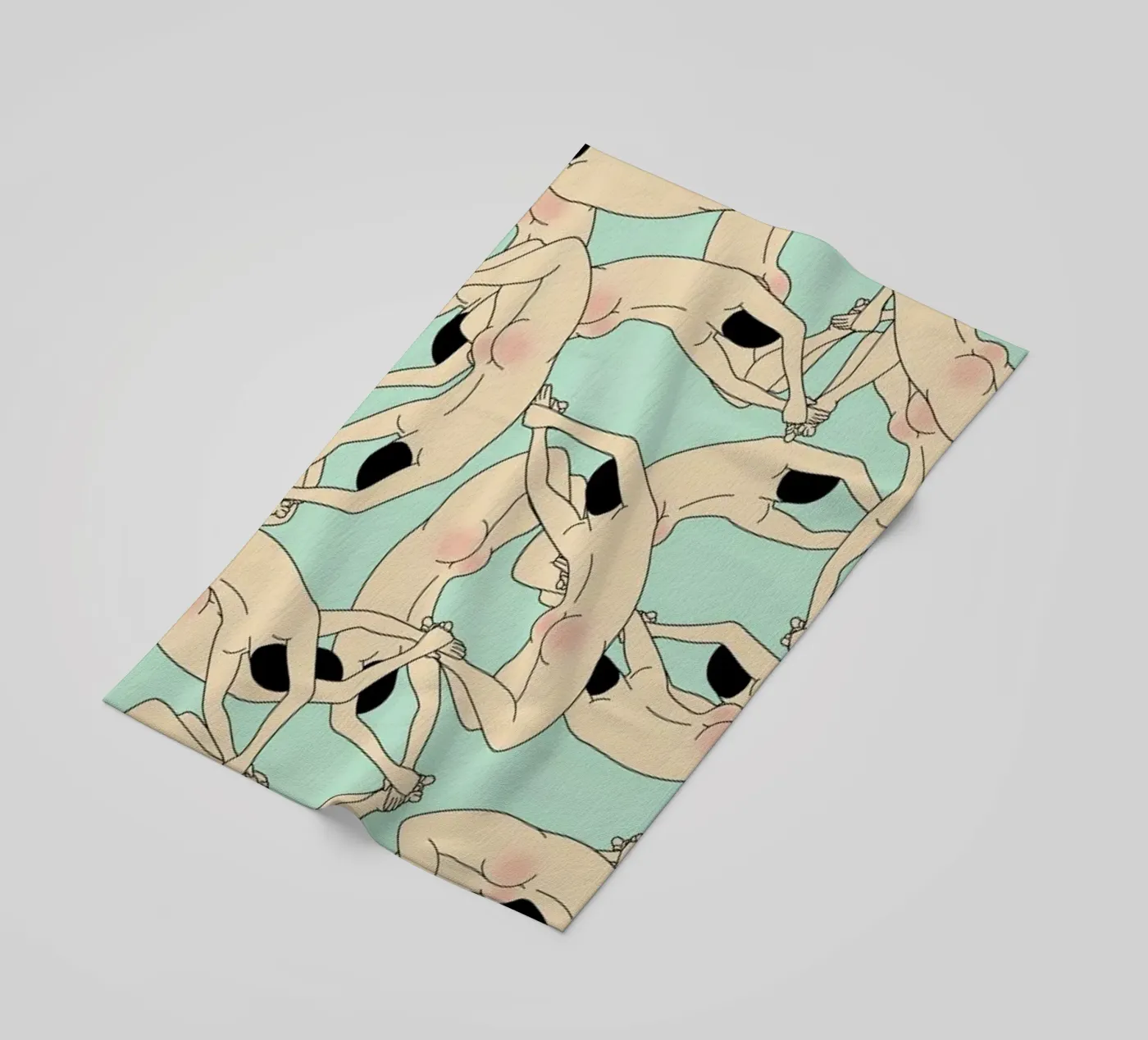 Chain beach towel by Ruei