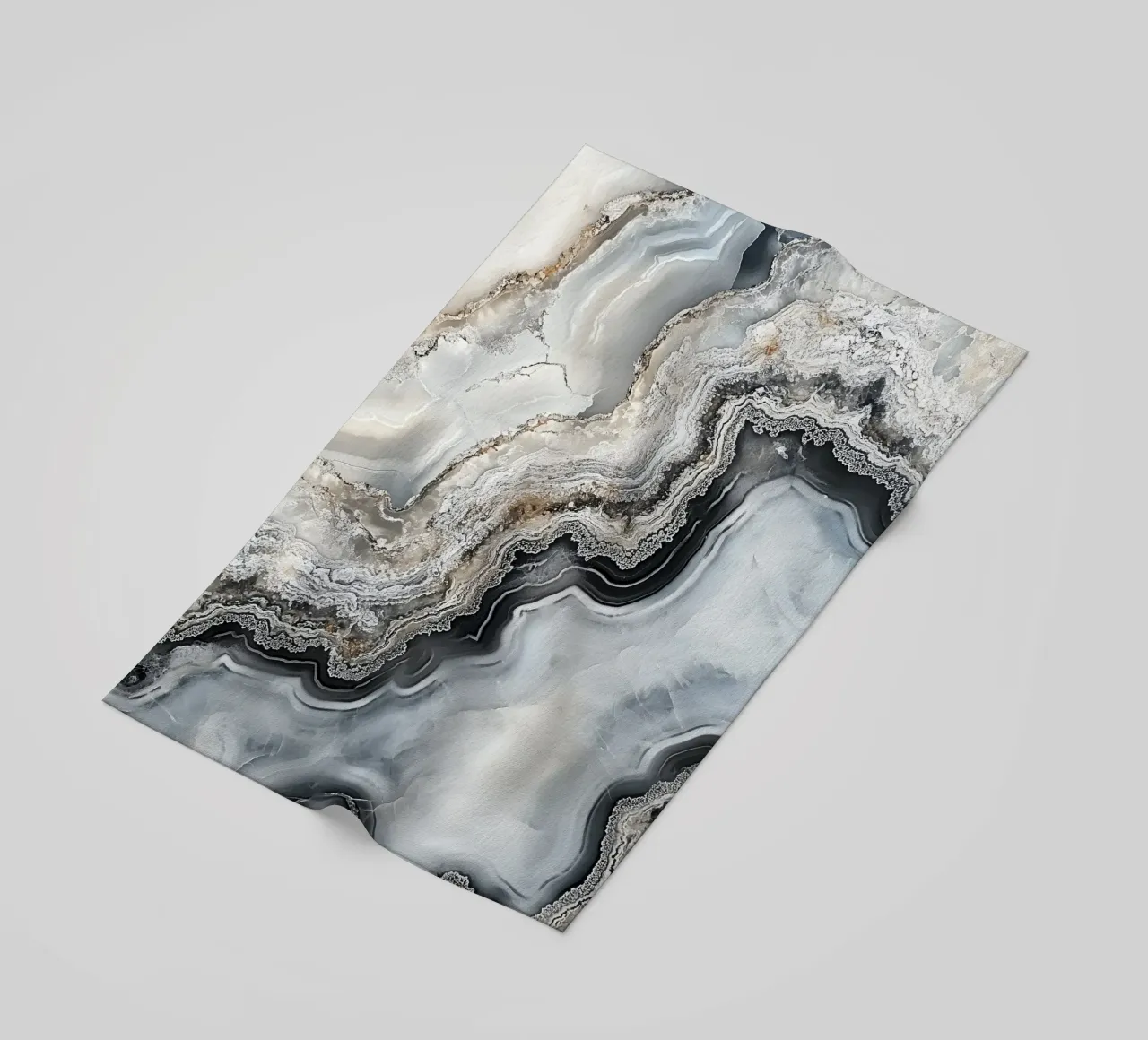 Elegant mineral patterns beach towel by Carinaprint
