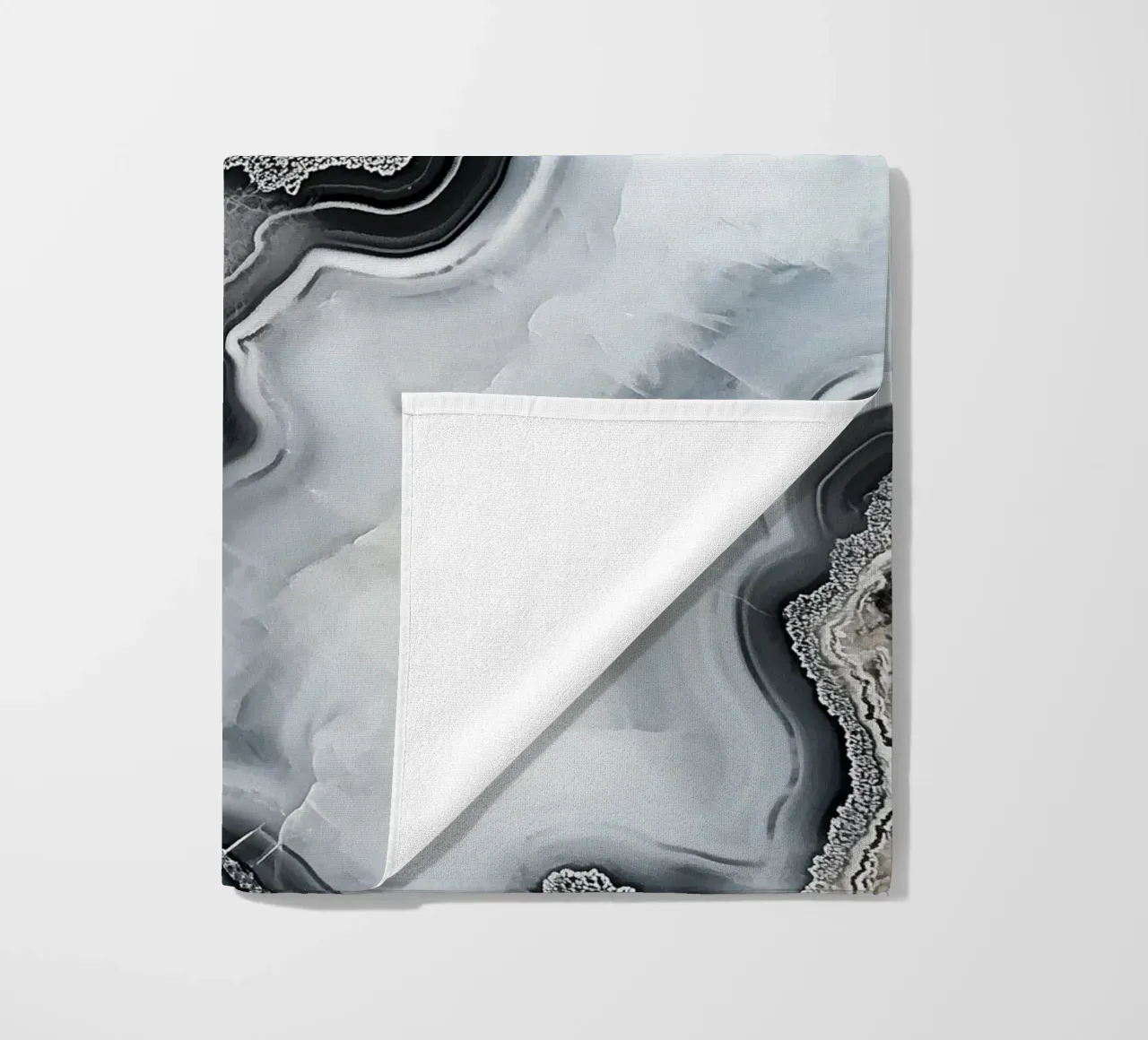 Elegant mineral patterns beach towel by Carinaprint