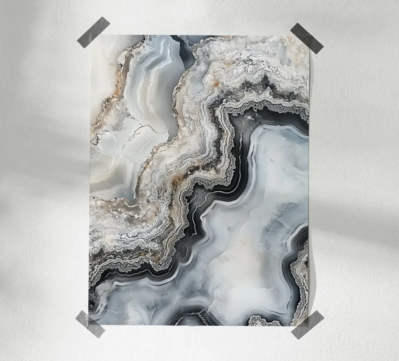 Elegant mineral patterns hahnemühle by Carinaprint